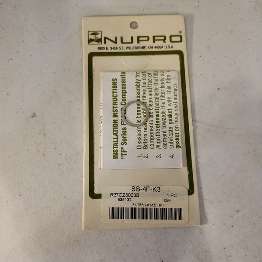 Swagelok Nupro SS-4F-K3 Filter Gasket Kit