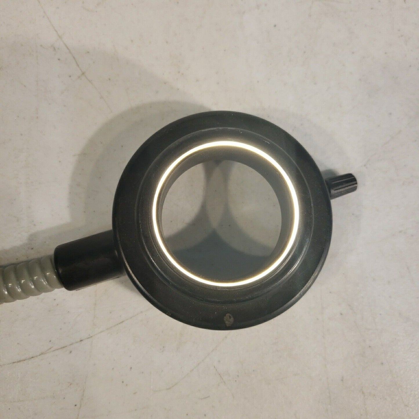 Volpi 10530 Fiber Optic Microscope Ring Light, 50mm Ring ID 66mm Mount, 28" Long