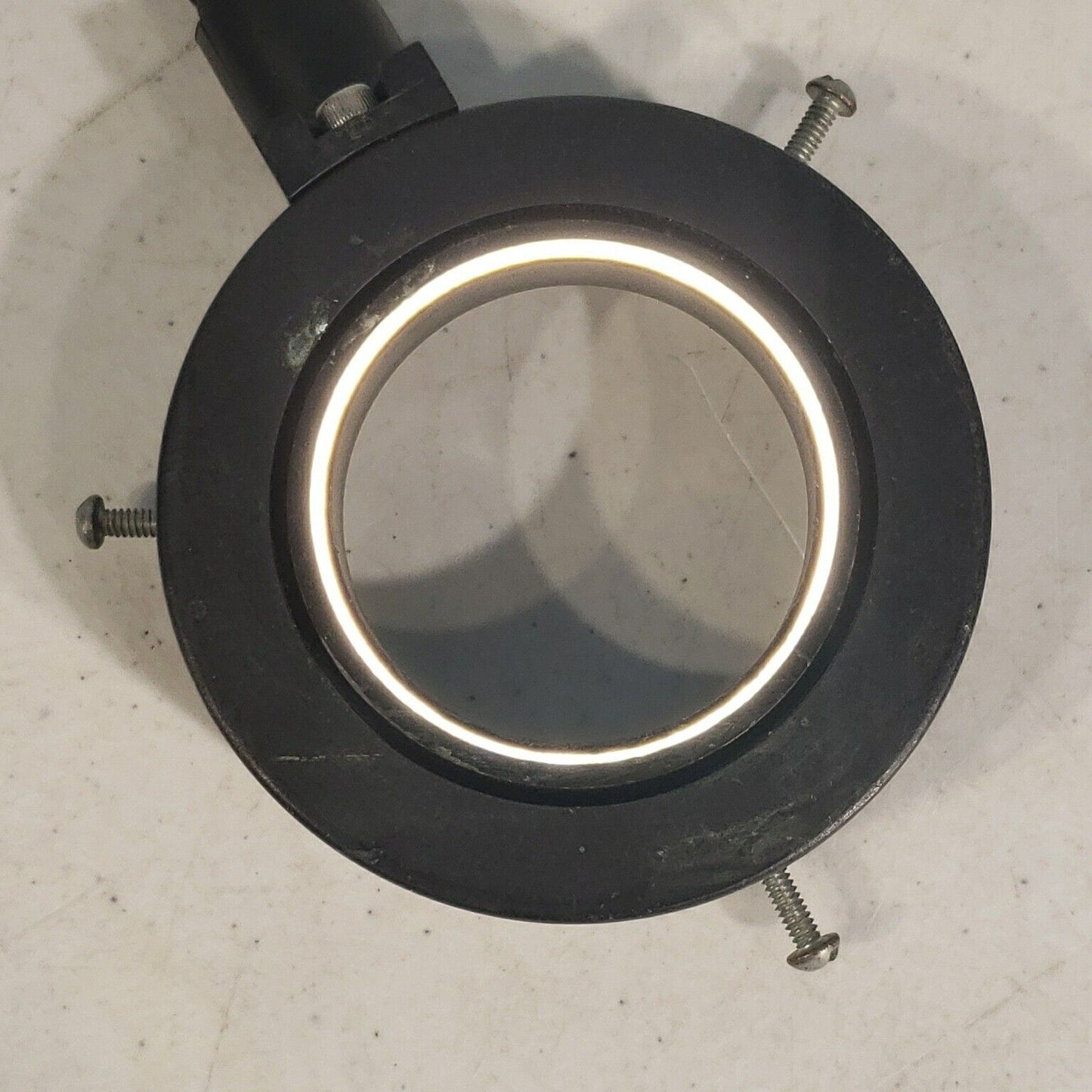 Fiber Optic Microscope Ring Light Length: 33", Ring ID: 50mm, Bundle: 9mm