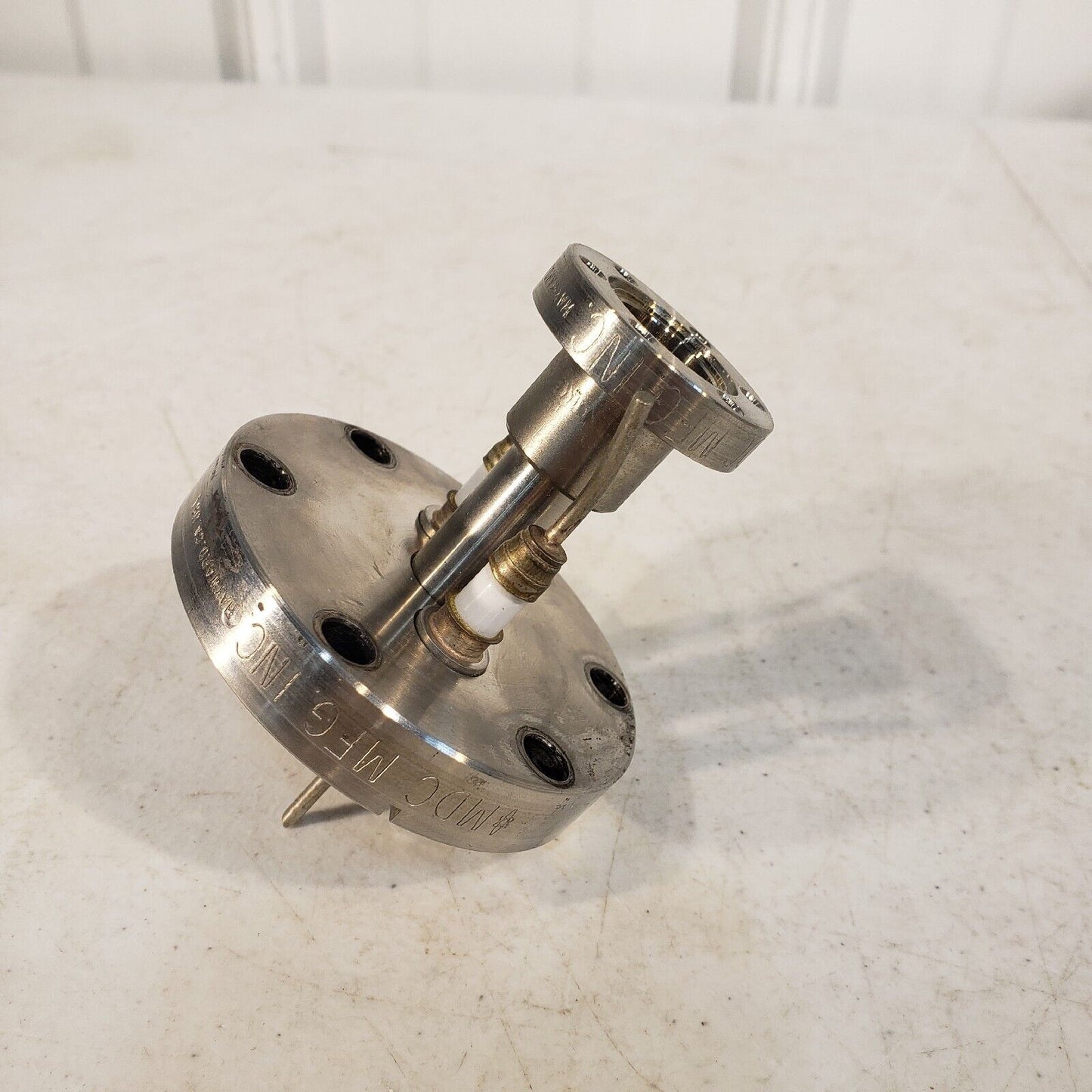 2.75" To 1.33" Conflat Flange Adapter Feedthrough DN35CF To DN16CF High Vacuum