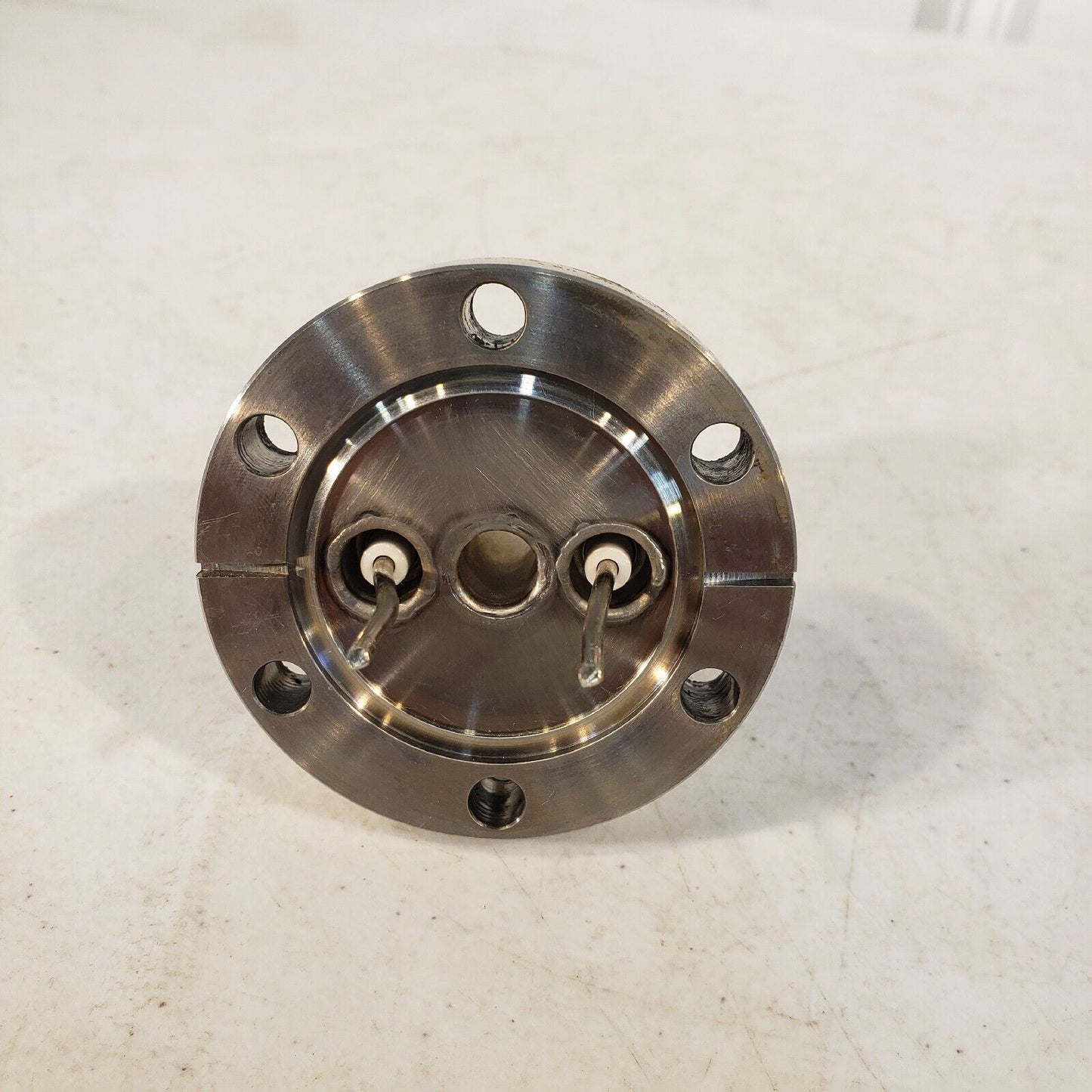2.75" To 1.33" Conflat Flange Adapter Feedthrough DN35CF To DN16CF High Vacuum