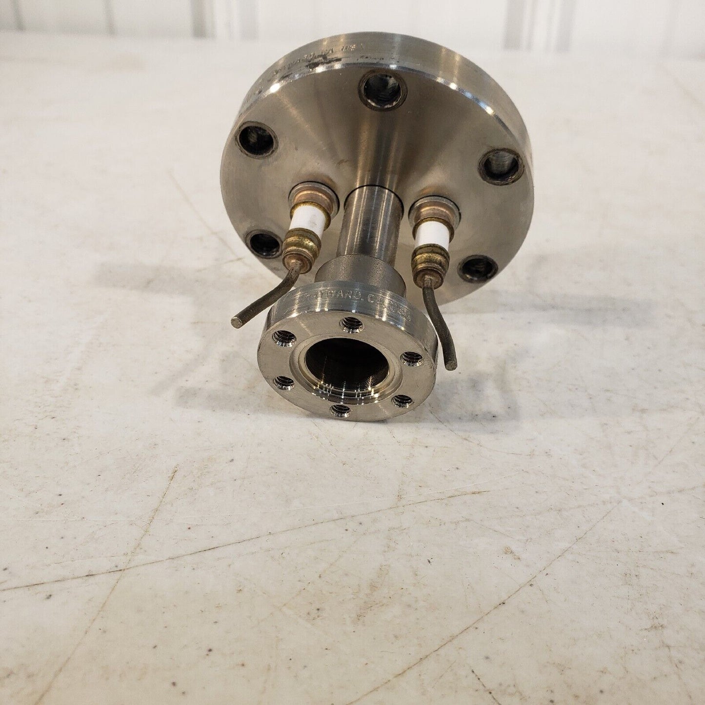 2.75" To 1.33" Conflat Flange Adapter Feedthrough DN35CF To DN16CF High Vacuum