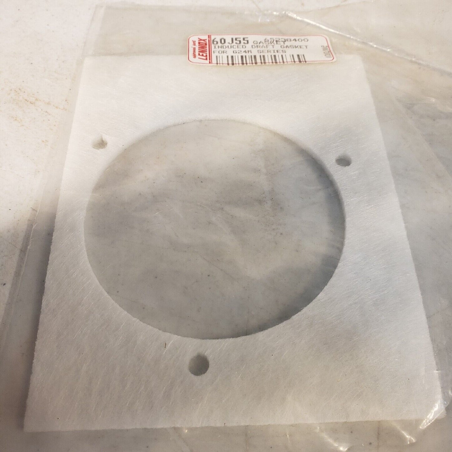 Lennox Inducer Motor Draft Gasket 60J55