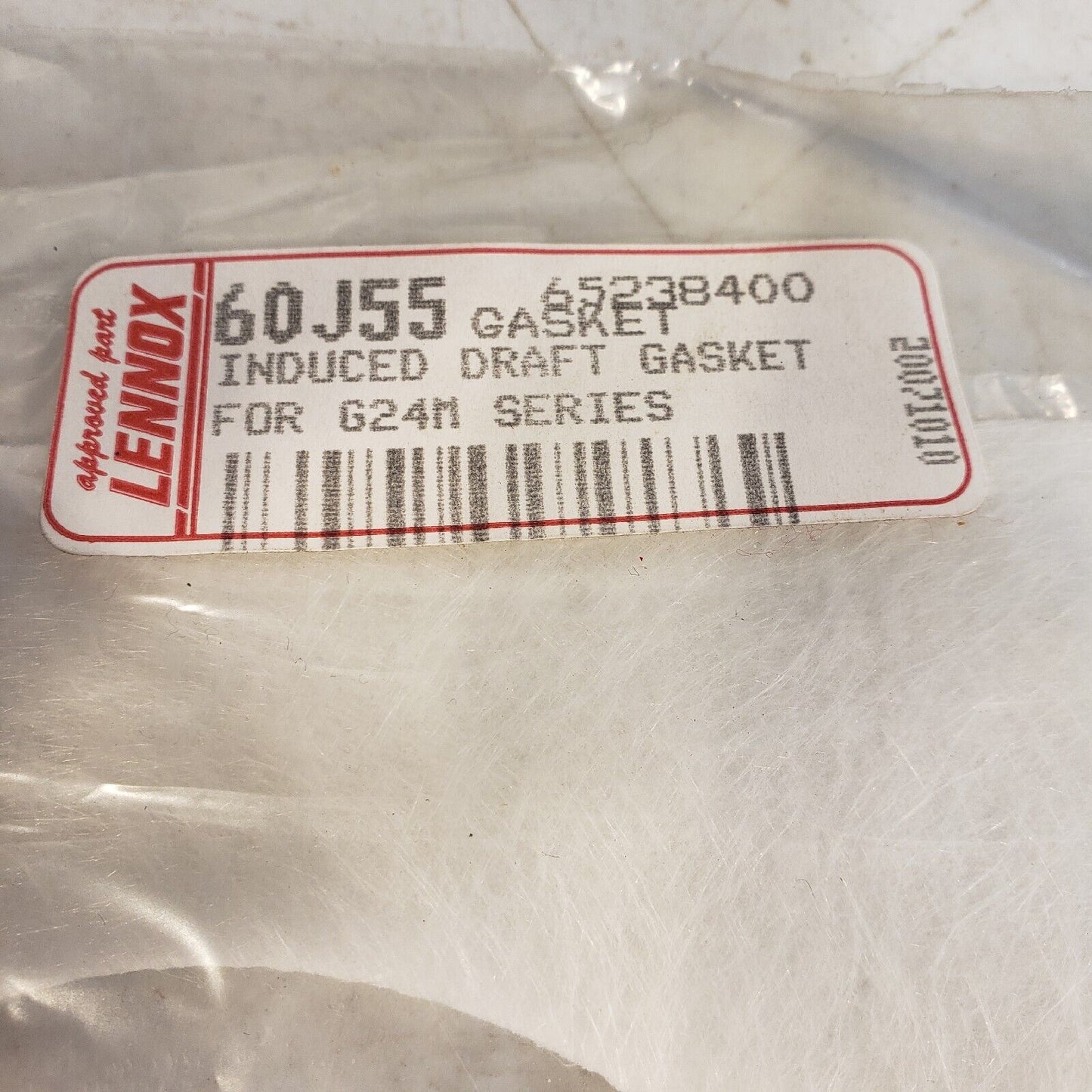 Lennox Inducer Motor Draft Gasket 60J55