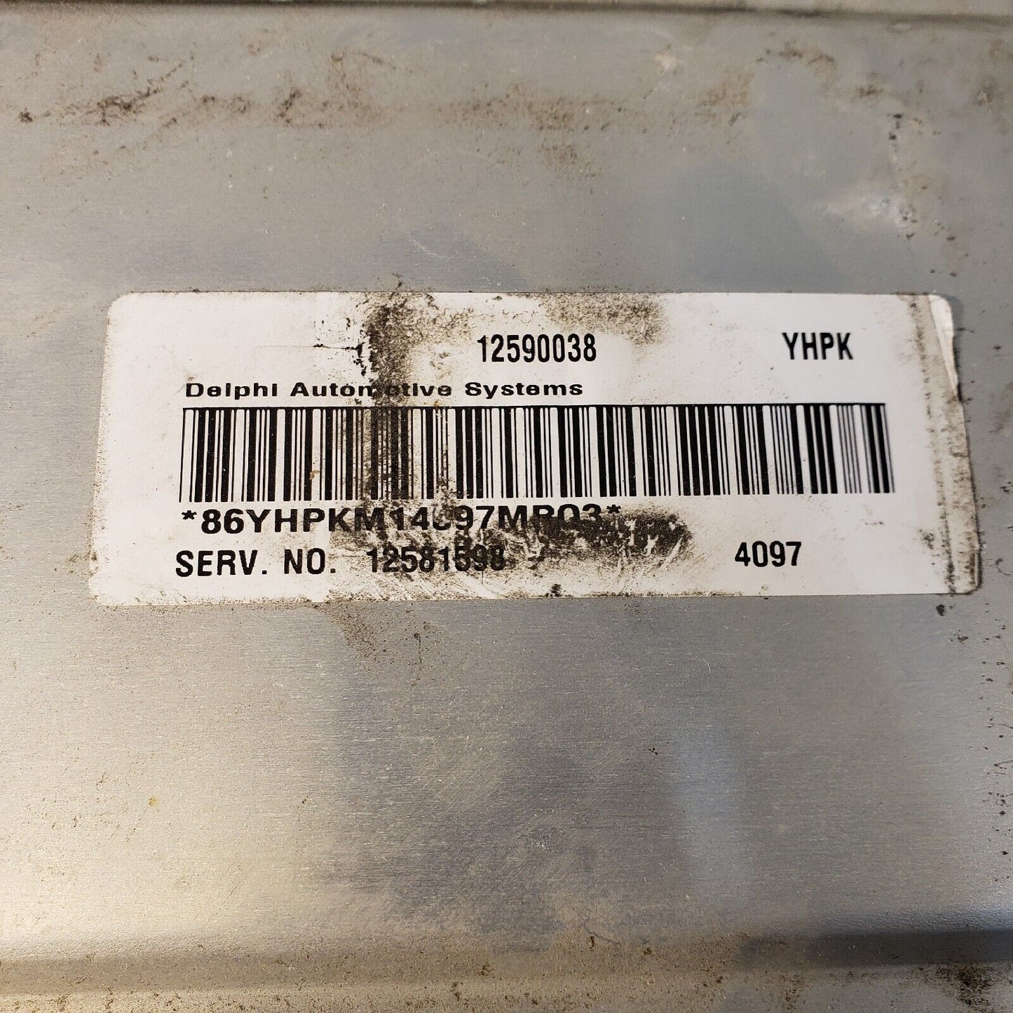 Engine Control Module ECM/ECU 2004 Chevy Chevrolet Malibu OEM 12590038