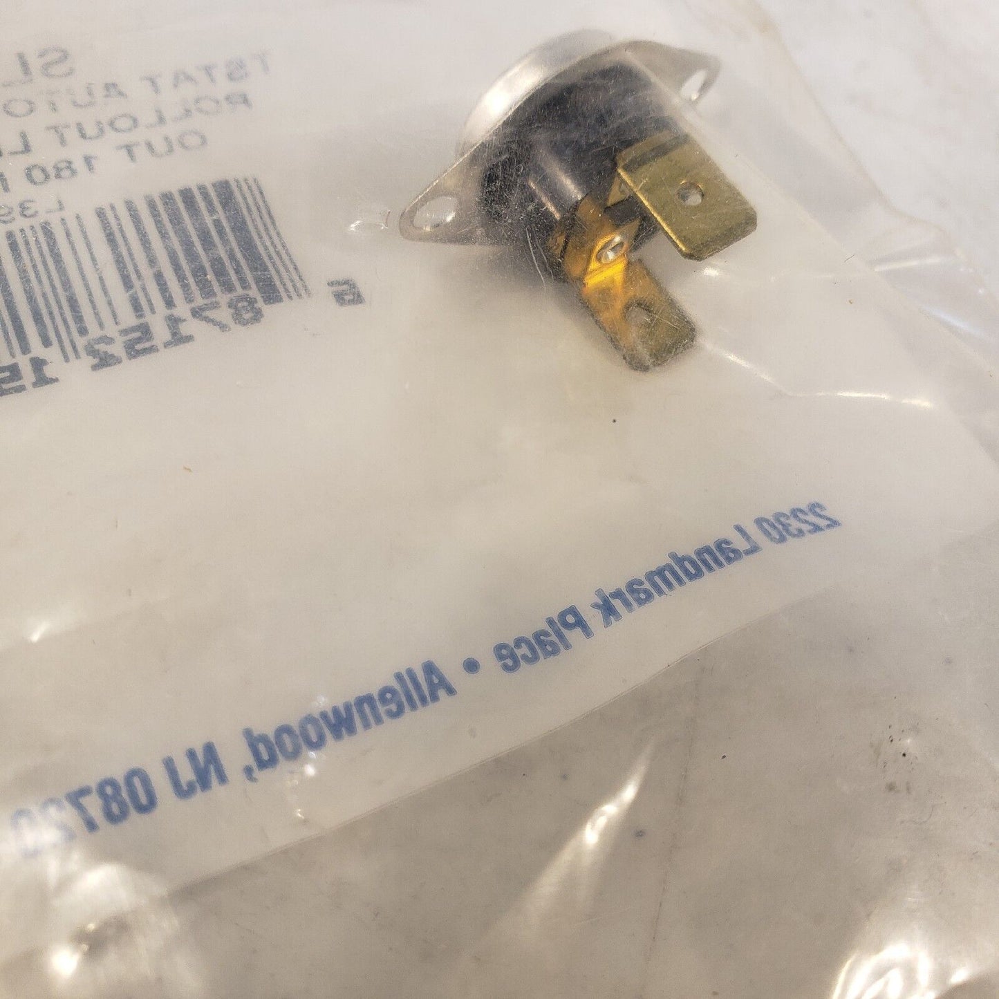 Supco SLS180 TSTAT Auto Reset 36TX11 Switch Out 180 In 140 L39-168