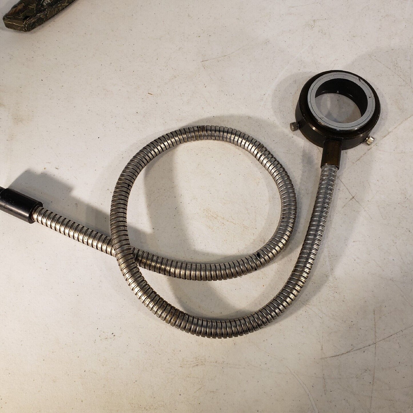 Microscope Ring Light Fiber Optic 2-3/4" OD 1-7/8" ID  32" Length