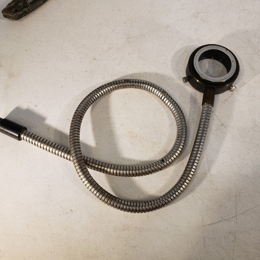 Microscope Ring Light Fiber Optic 2-3/4" OD 1-7/8" ID  32" Length