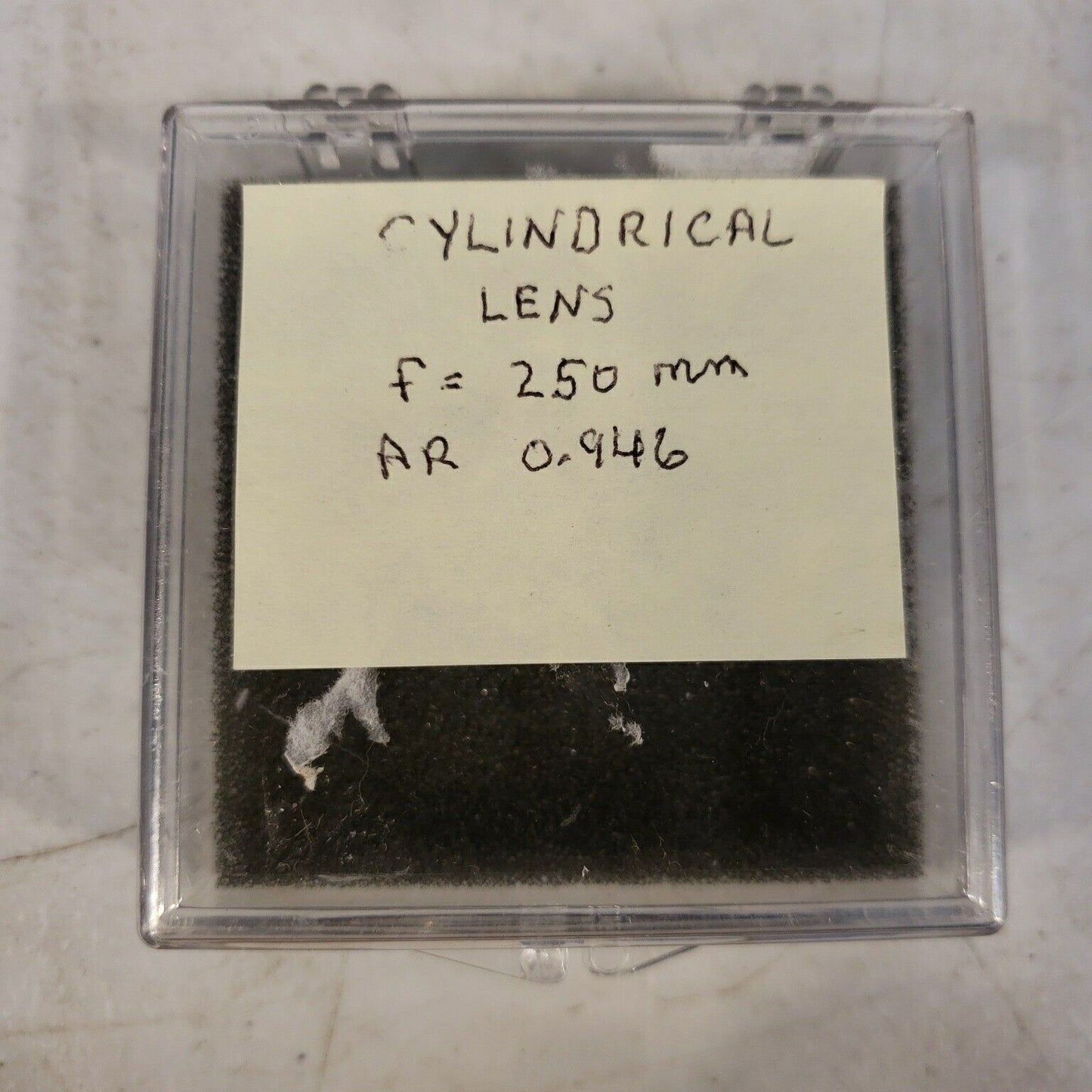 Cylindrical Lens, Focal Length: 250mm w/ AR Coating @ 946nm