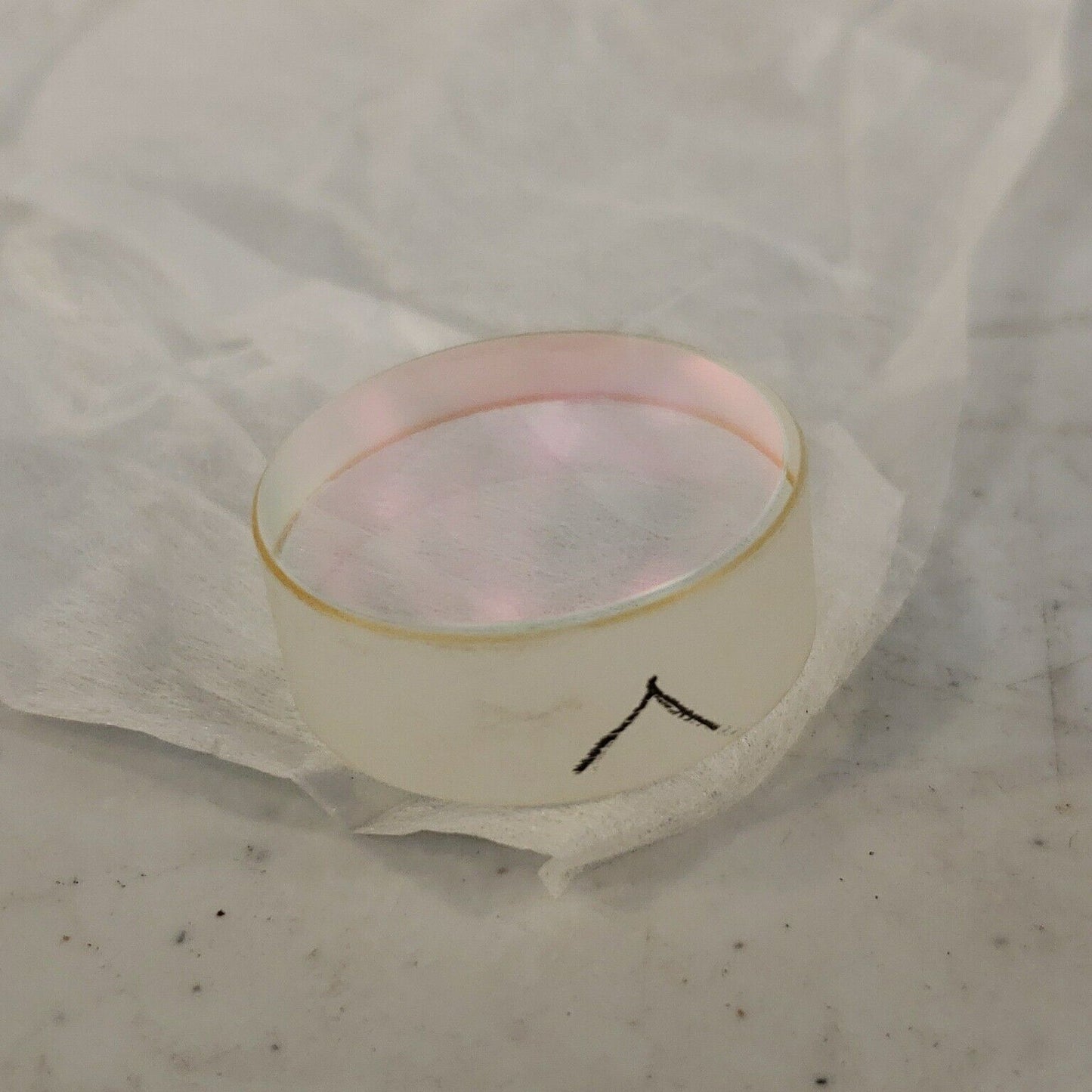 Laser Optics 1" Dia Bandpass Filter 60%R @ 1064nm, 98%R @ 2128nm W/ AR Coating