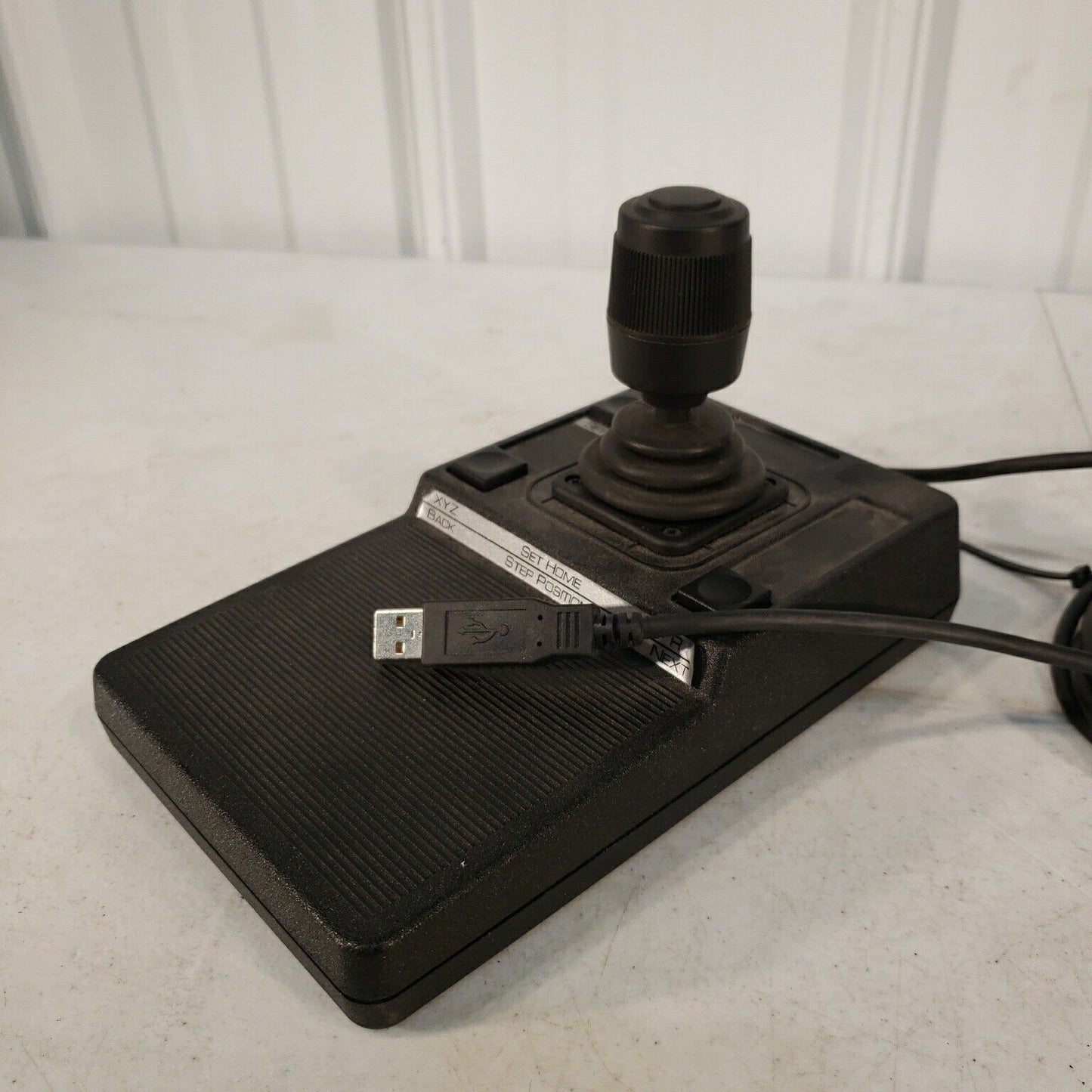 Black USB Joystick Controller Get XYZ Back Set Home Step Position R Next