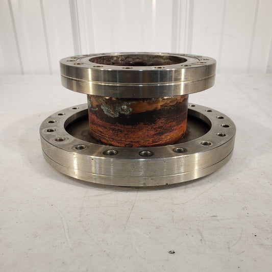 6" DN100CF to 8" DN160CF Full Nipple Rotatable Adapter 3-3/4" Length High Vacuum