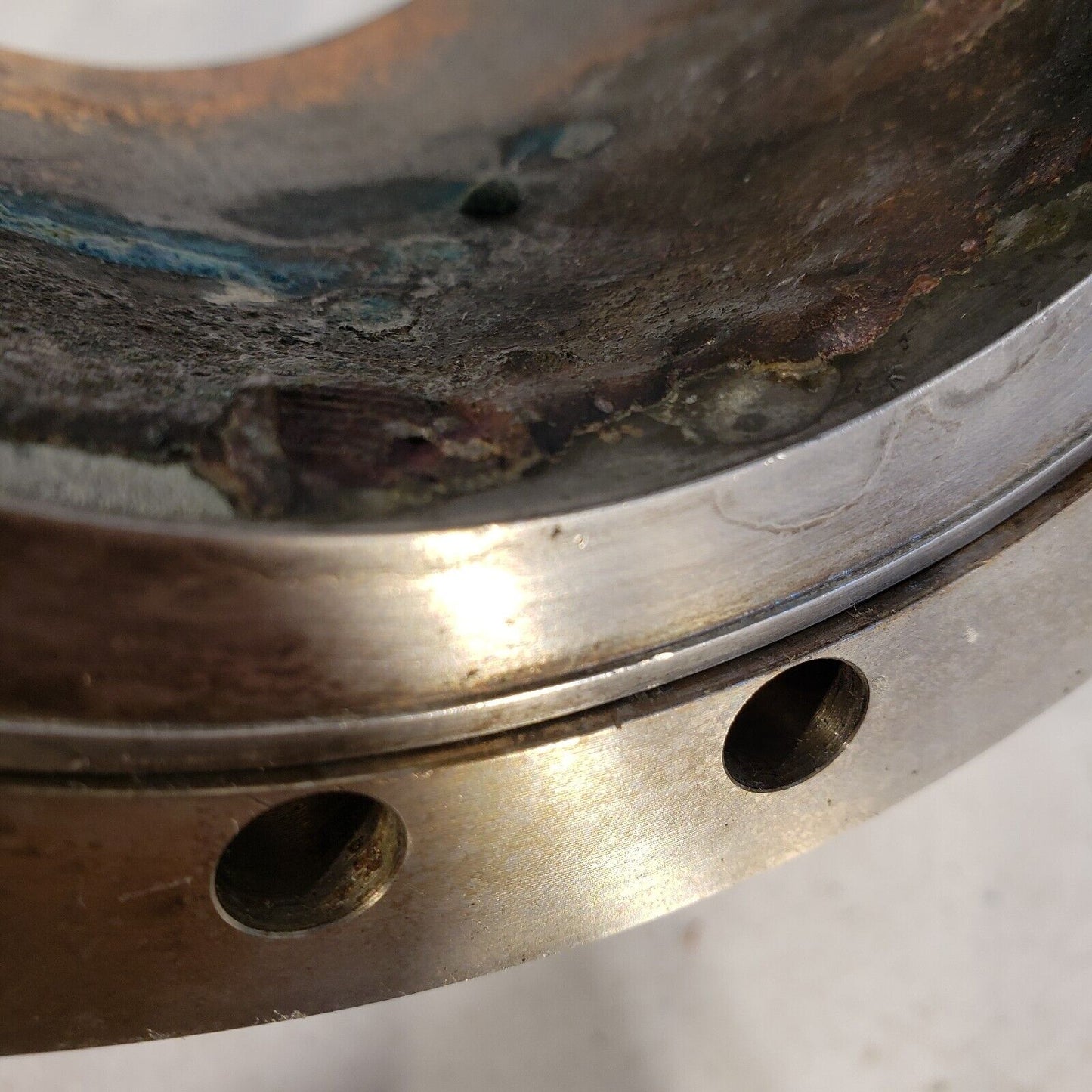 6" DN100CF to 8" DN160CF Full Nipple Rotatable Adapter 3-3/4" Length High Vacuum