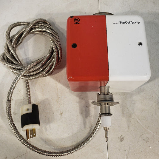 Varian StarCell Ion Pump w/ 2.75" DN35CF-DN40CF Conflat High Vacuum