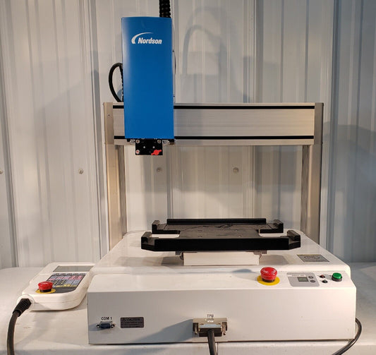 Janome JR 2303N 3 Axis Robot w/ Programmable Control Janome TPD + Nordson Head