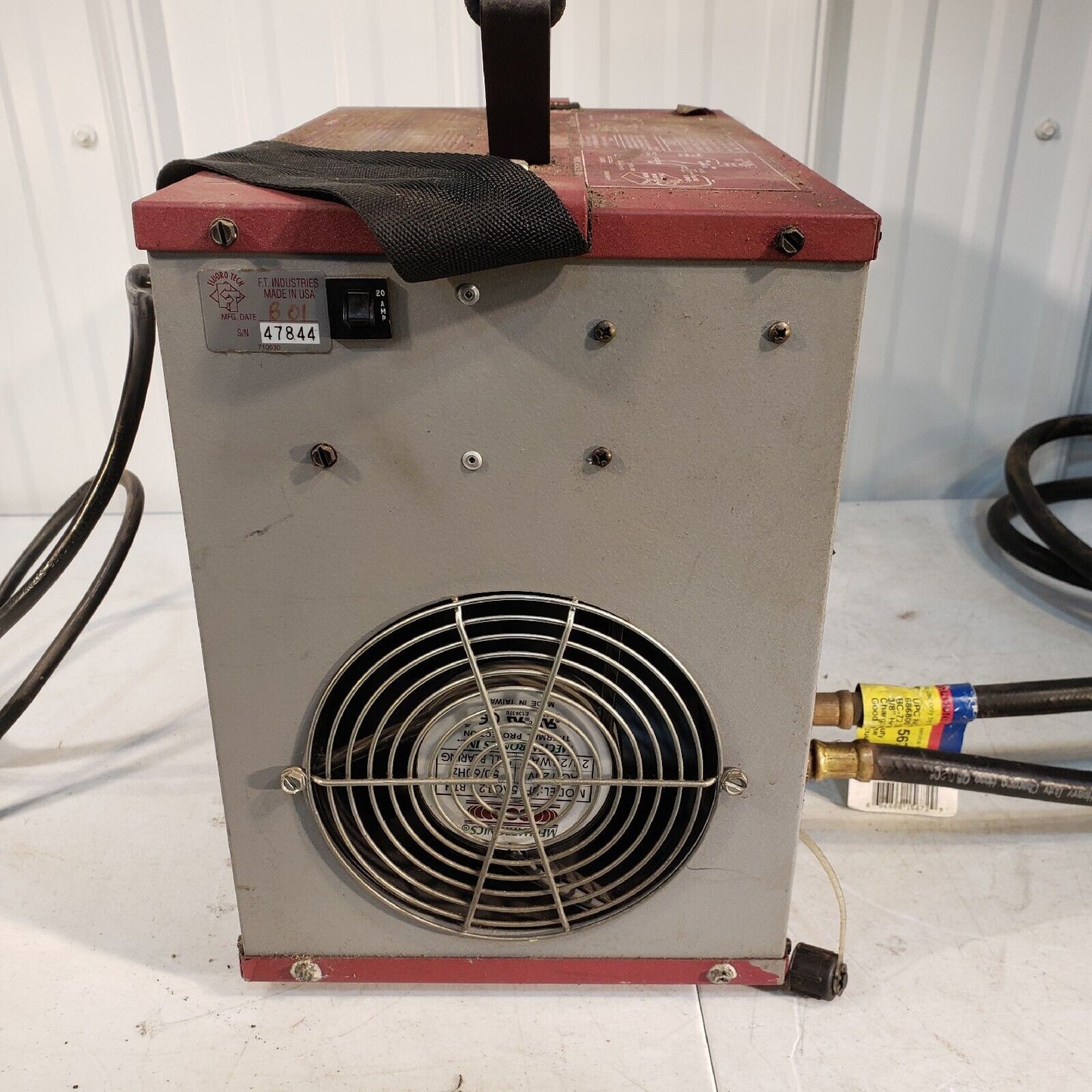 Fluoro Tech Fluoromizer Model 3700 Oilless Refrigerant Recovery System
