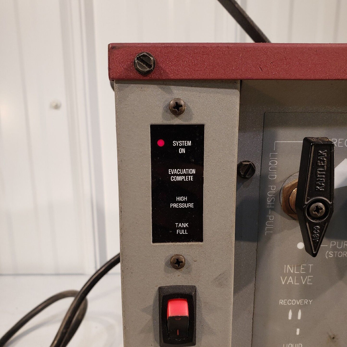 Fluoro Tech Fluoromizer Model 3700 Oilless Refrigerant Recovery System