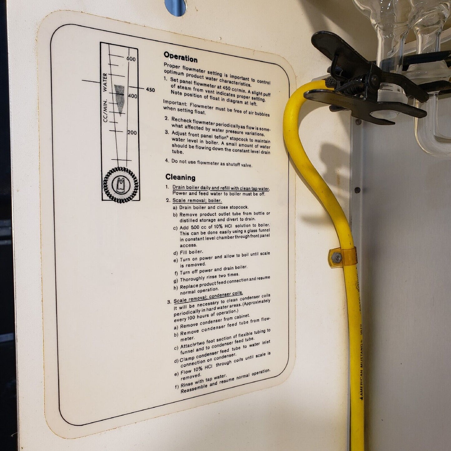 Corning AG3 Lab Still With Steam Distillation 220v