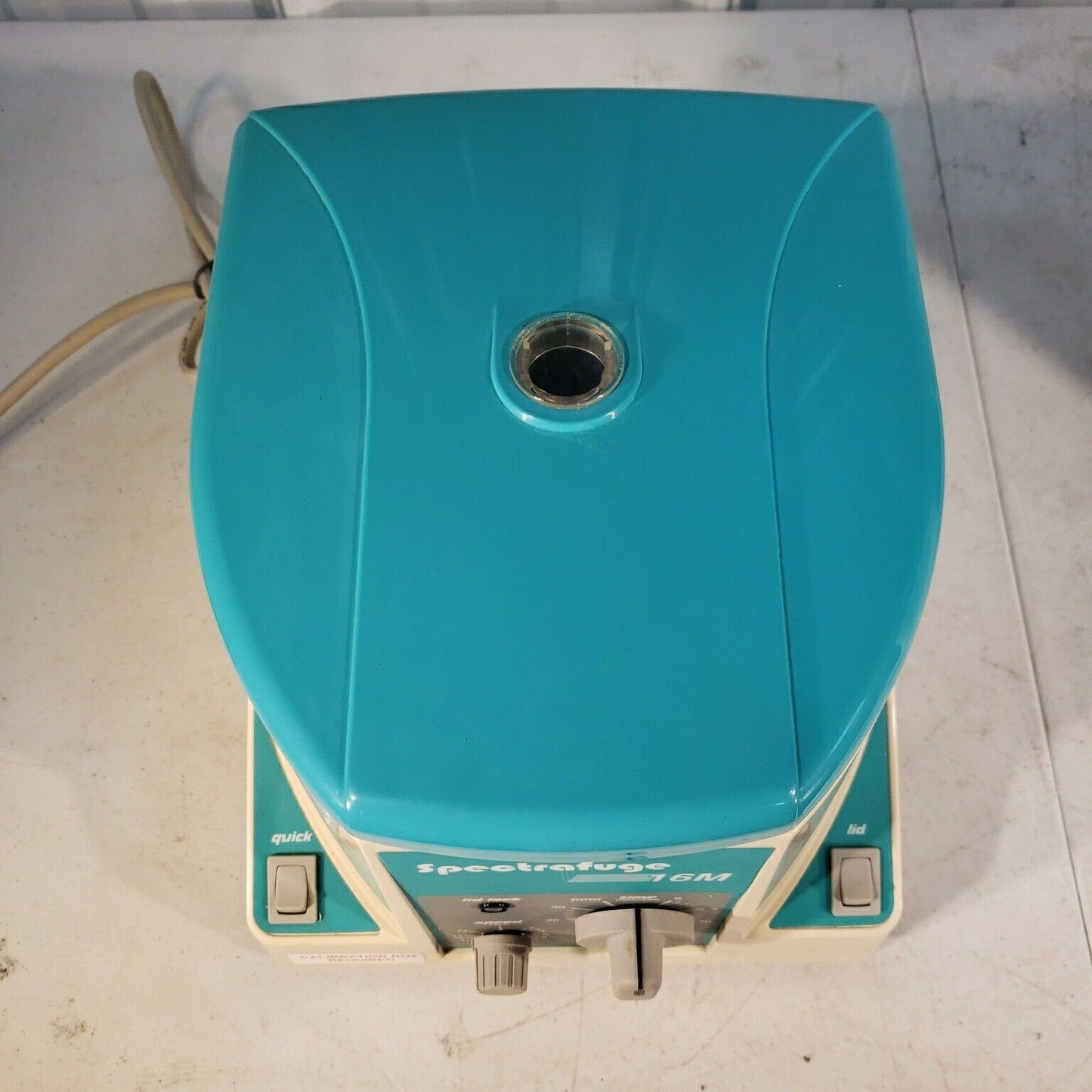 National Labnet CO. 16M Spectrafuge C0160-T Tested Working w/ Rotor + Cover