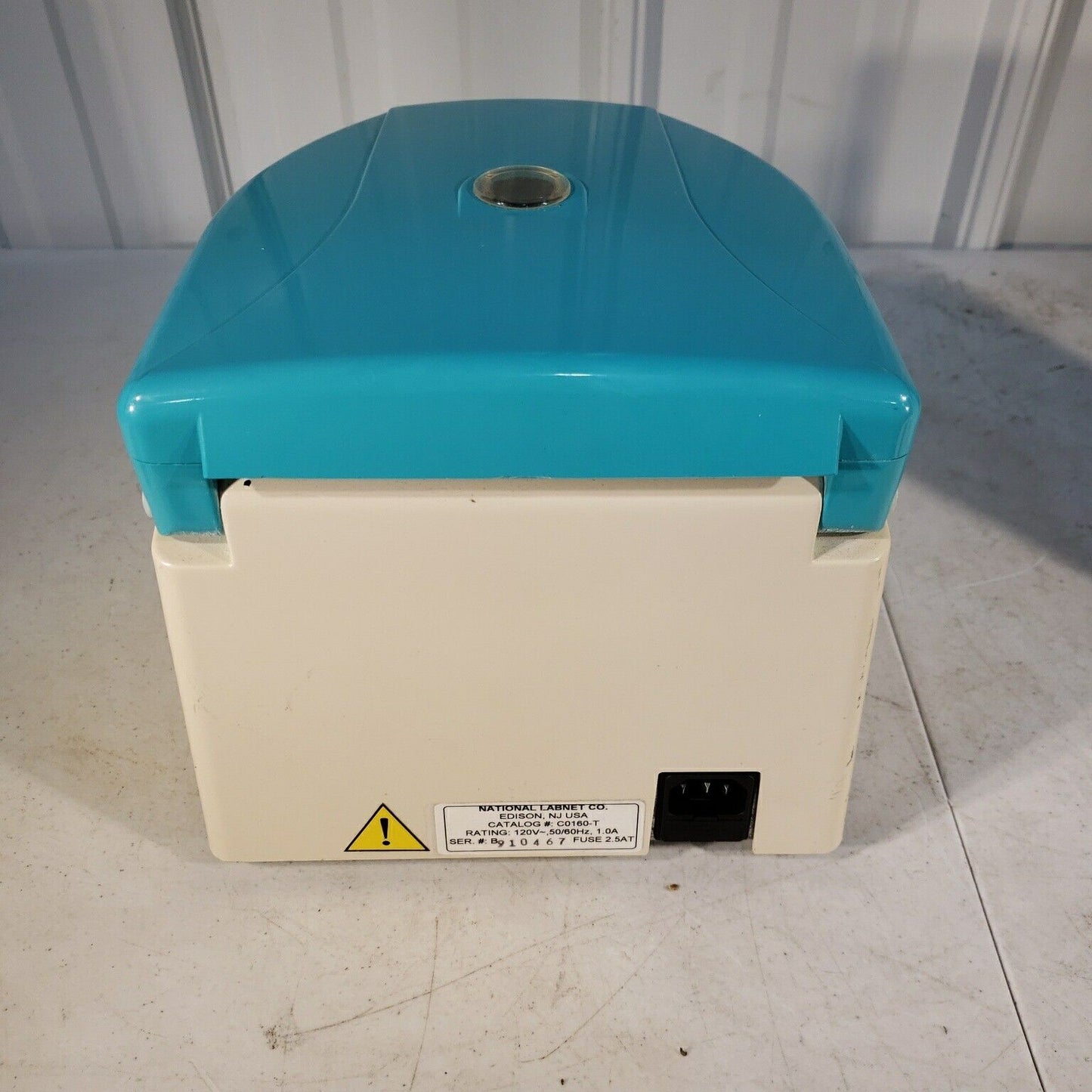 National Labnet CO. 16M Spectrafuge C0160-T Tested Working w/ Rotor + Cover