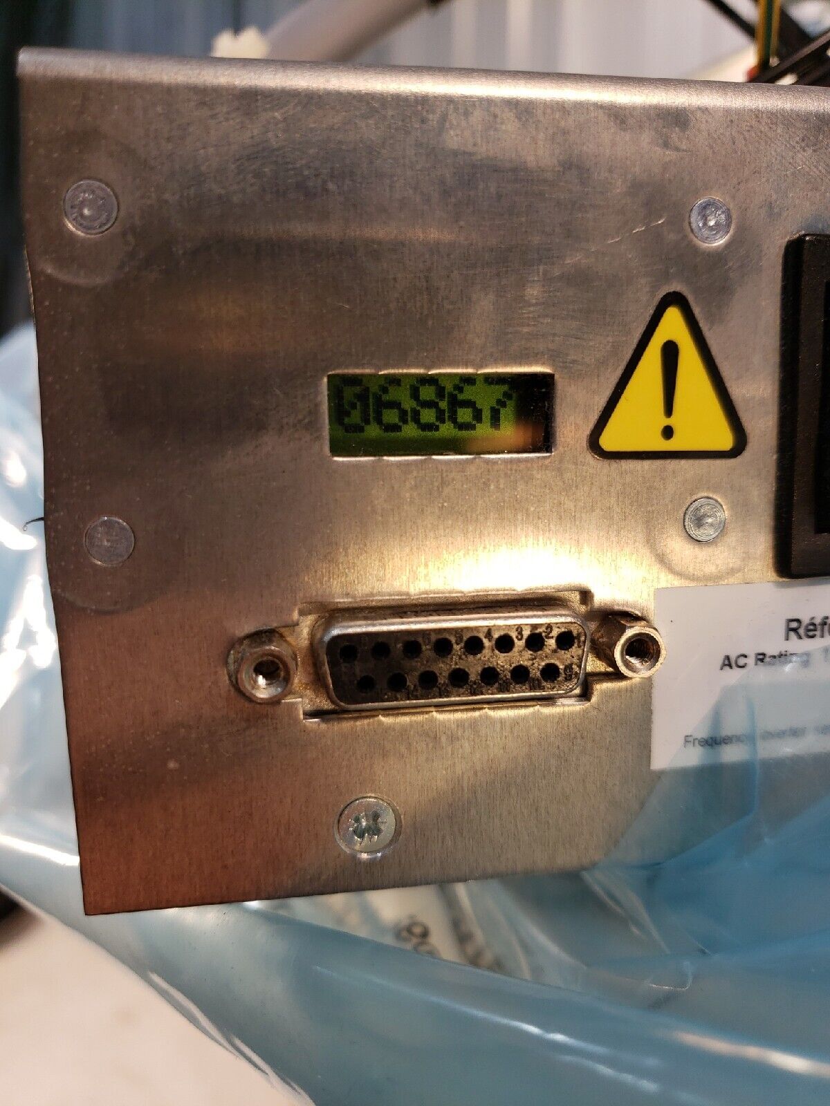 Alcatel Adixen Dry Vacuum Pump ACP28 Core V6DADPFZPZ with P0385E3 Variator