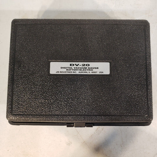 JB Industries DV-20 Digital Vacuum Gauge Controller Powers On