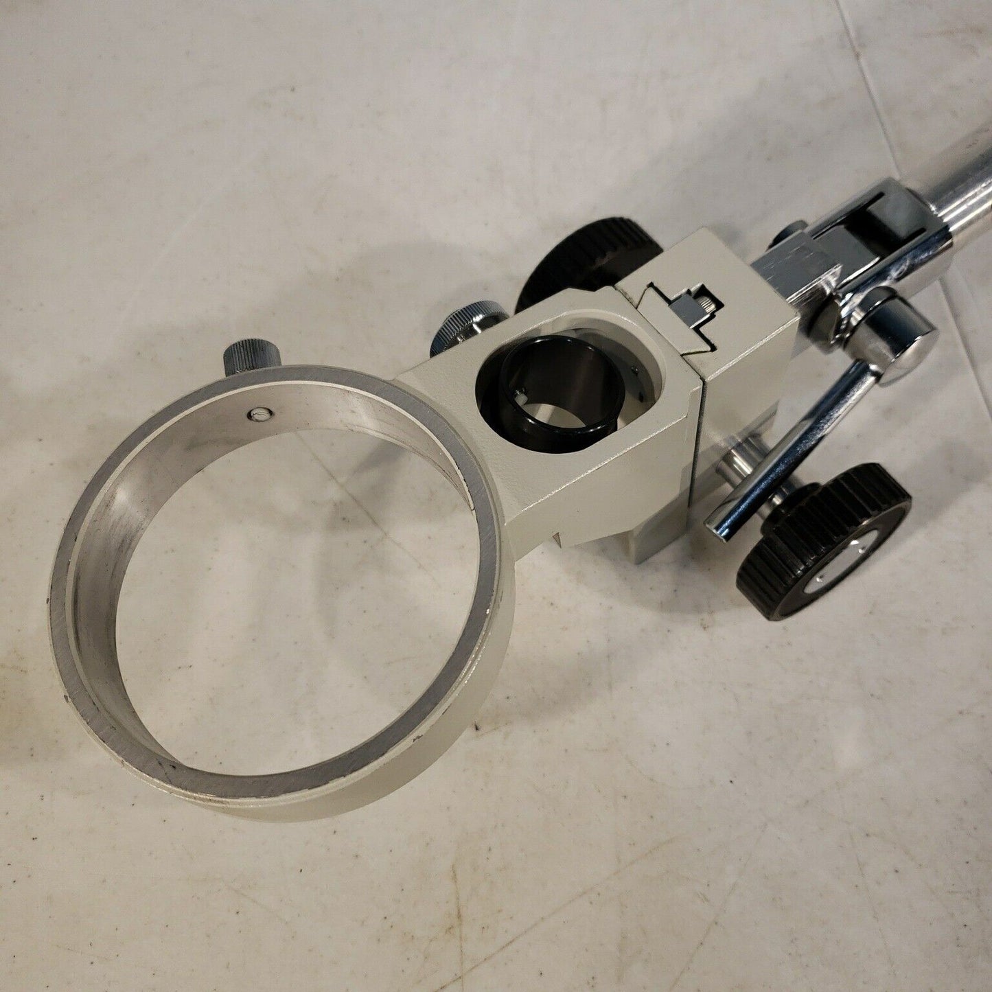 Microscope 18" Boom Arm Table Clamp Stand with Mount for Stereo Zoom Scope