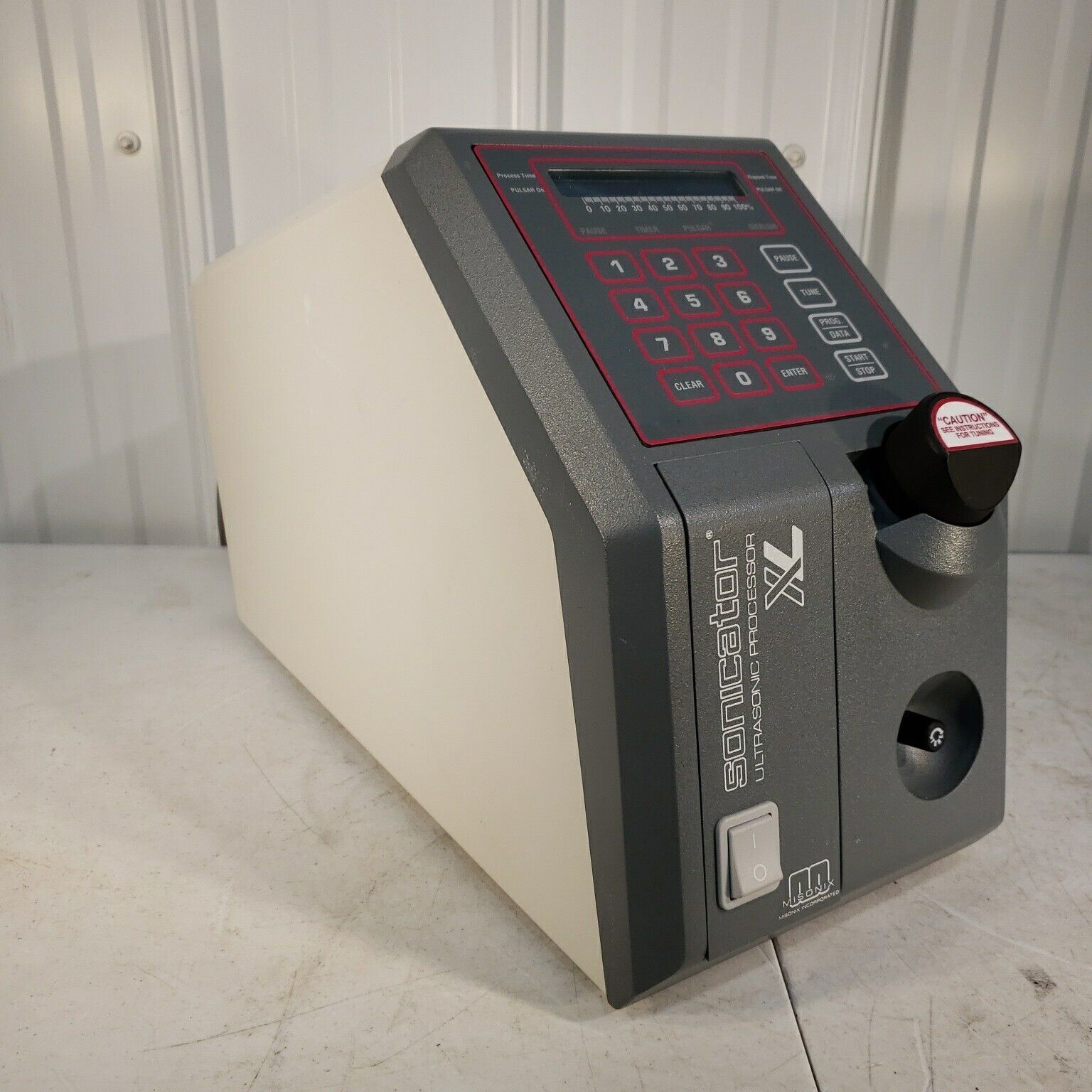 Misonix Sonicator XL2020 Ultrasonic Liquid Processor Controller Lab