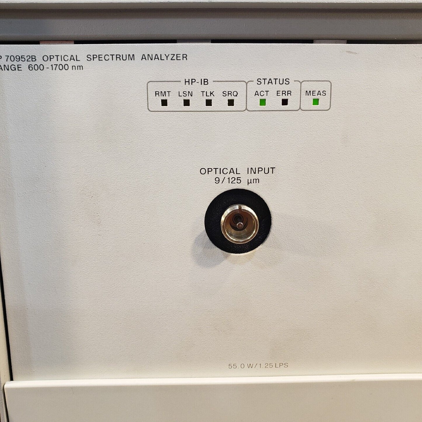 Hewlett Packard HP 70952B Optical Spectrum Analyzer Range 600-1700 nm Module