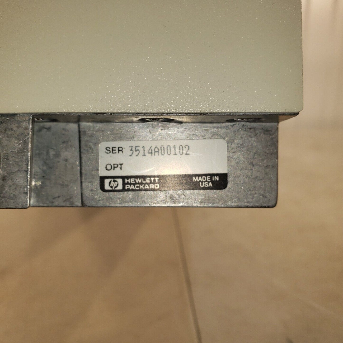 Hewlett Packard HP 70952B Optical Spectrum Analyzer Range 600-1700 nm Module