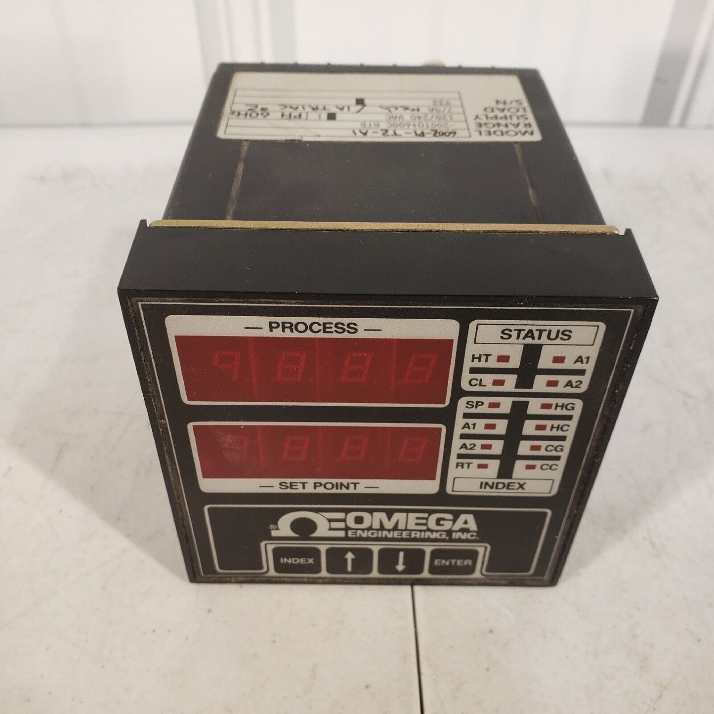 Omega 6002-P1-T2-A1 Temperature Controller Range -200 To 600 ⁰C 120/240 VAC