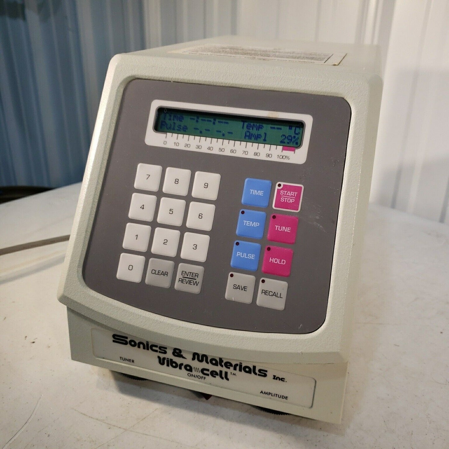 Sonics & Materials Vibra Cell VCX 600 Ultrasonic Probe Controller