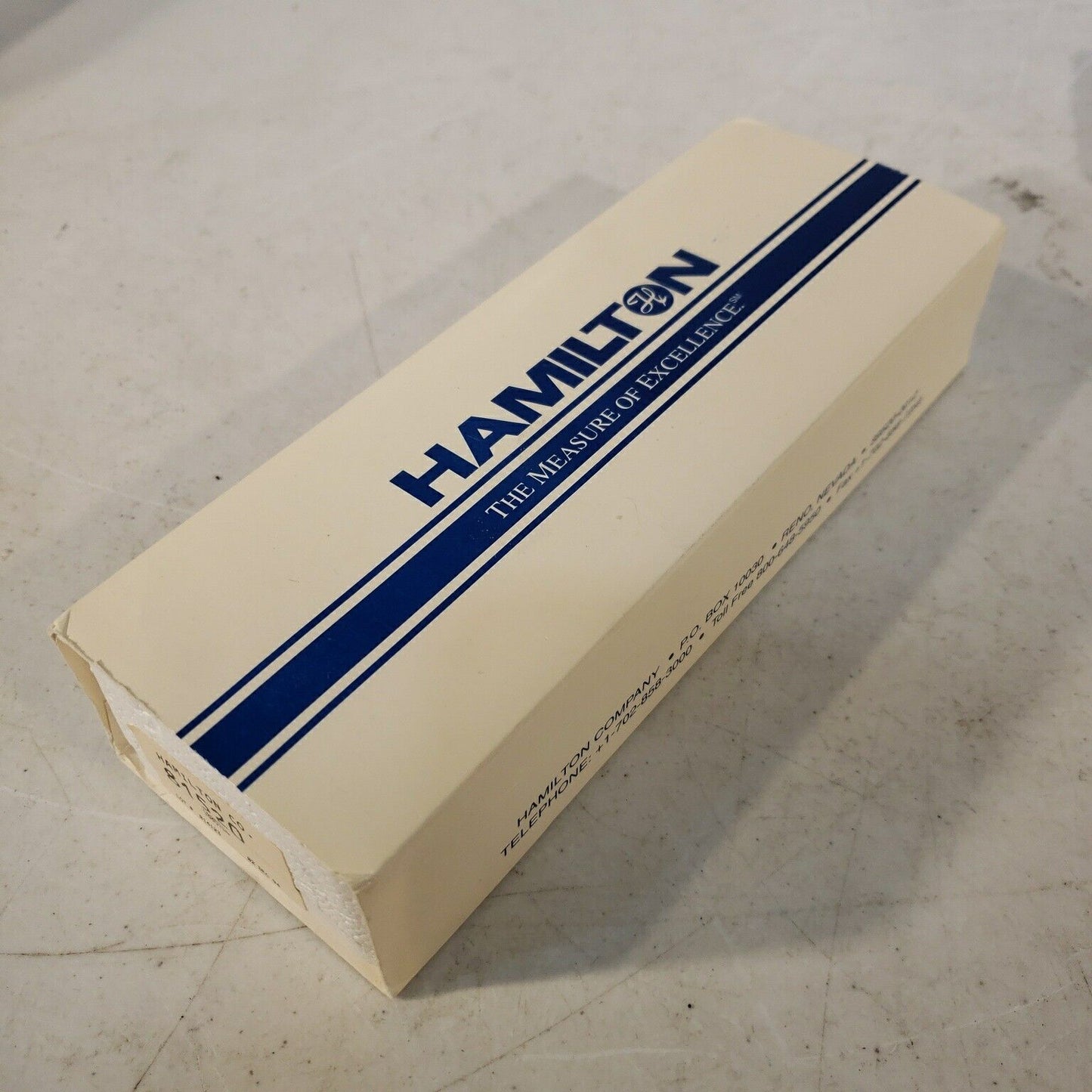 Hamiltom Co 81520 HPLC Syringe 5 mL Gastight 1005 TLL, PTFE Luer Lock