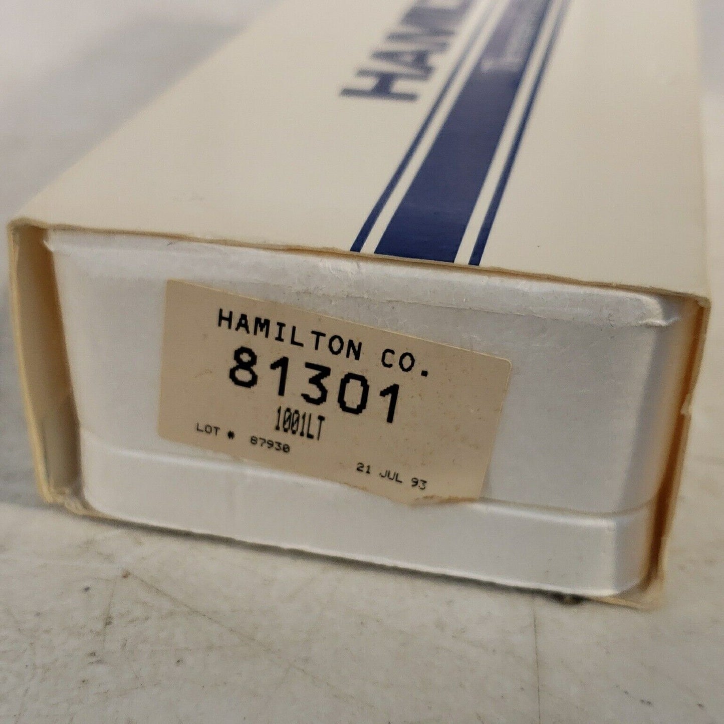 Hamilton Co 81301 1001LT 1mL Gastight Syringe for HPLC, GC