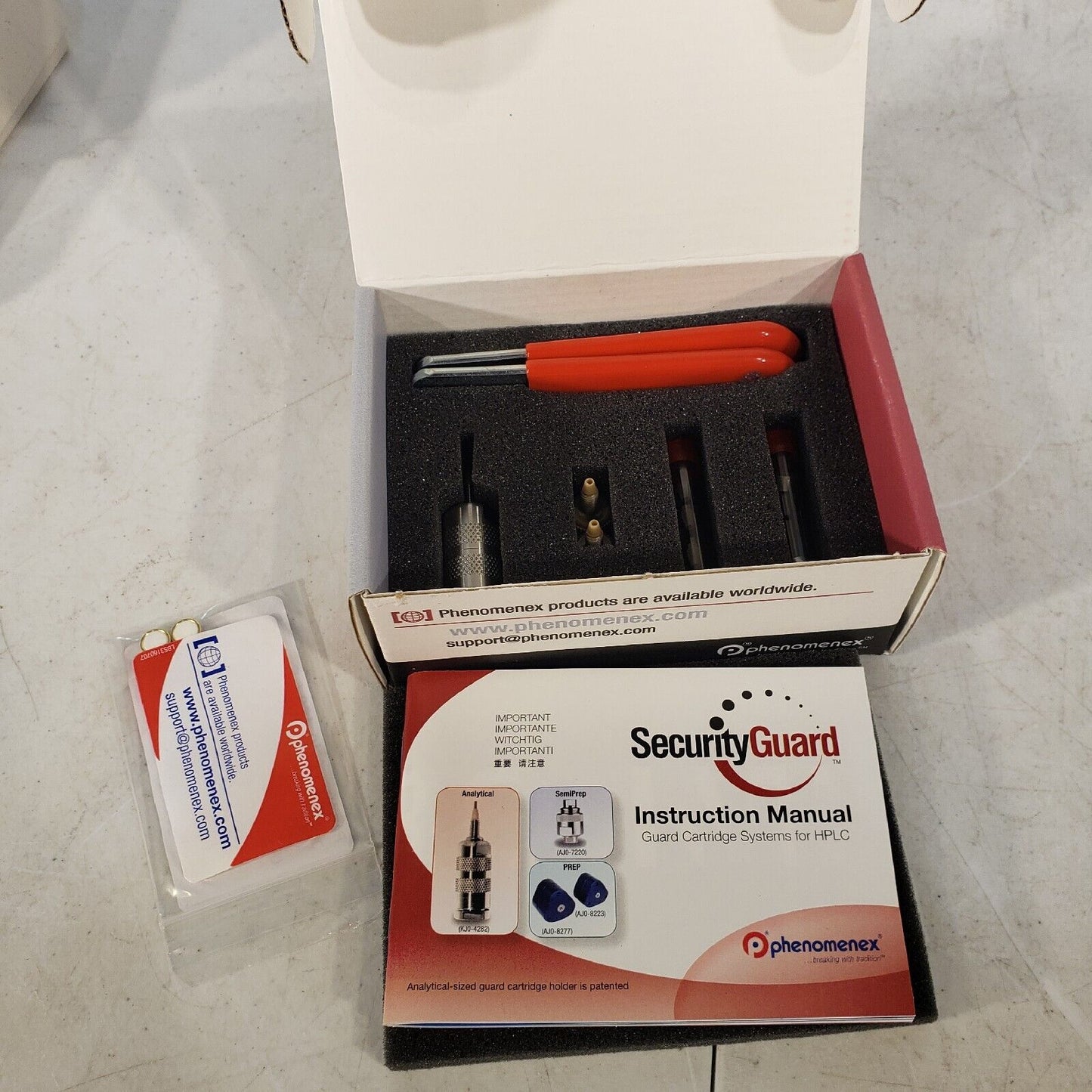 Security Guard HPLC Guard Cartridge System Kit KJO-4282