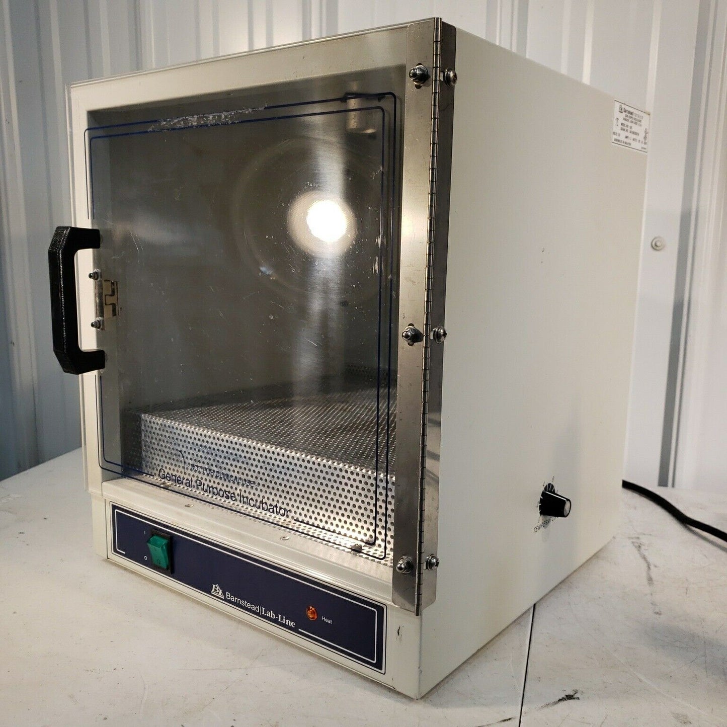 Barnstead Lab Line Incubator 120V Model No. 150 Tested Working