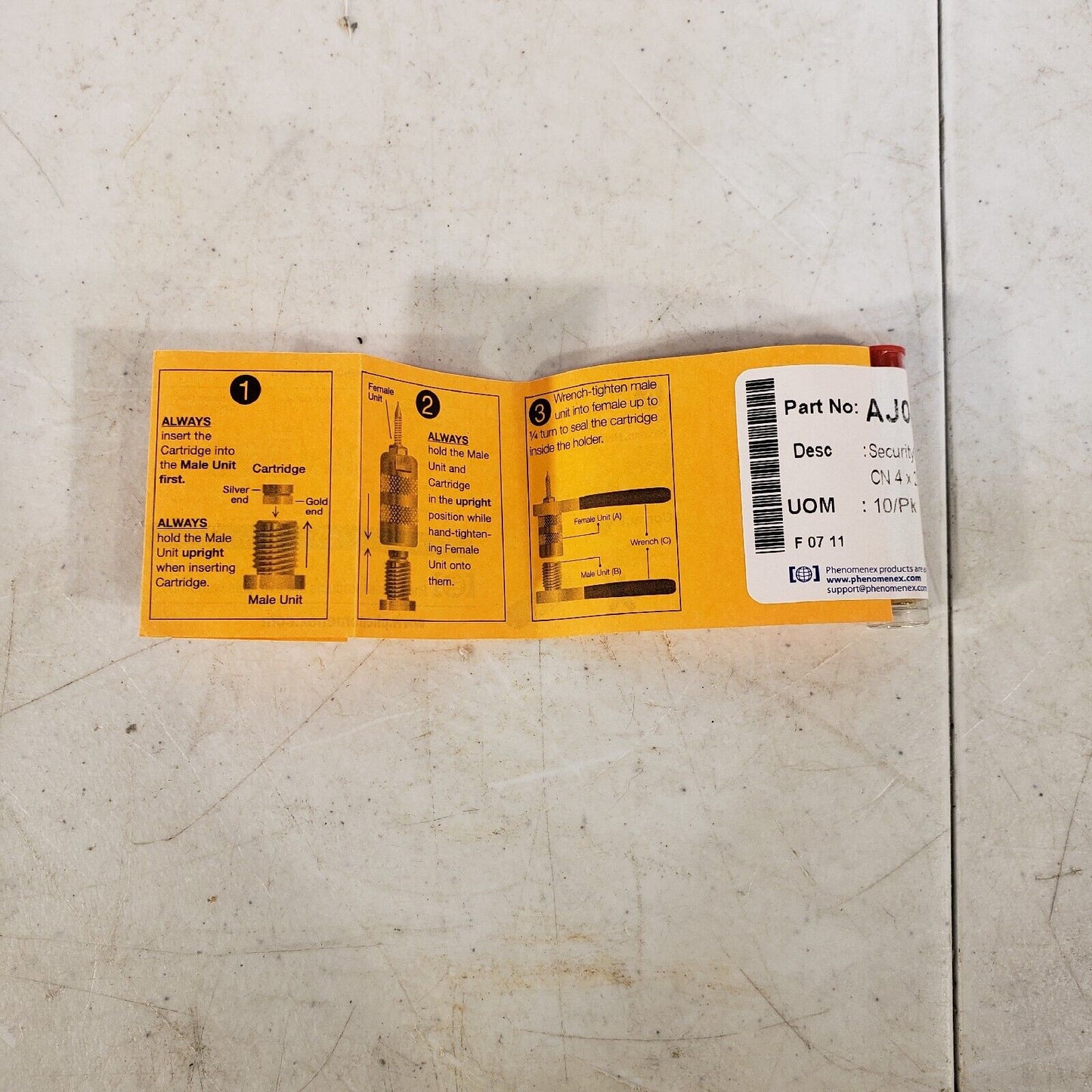 Security Guard Cartridges CN Cyano 4x2.0mm 10 Pack HPLC AJ0-4304