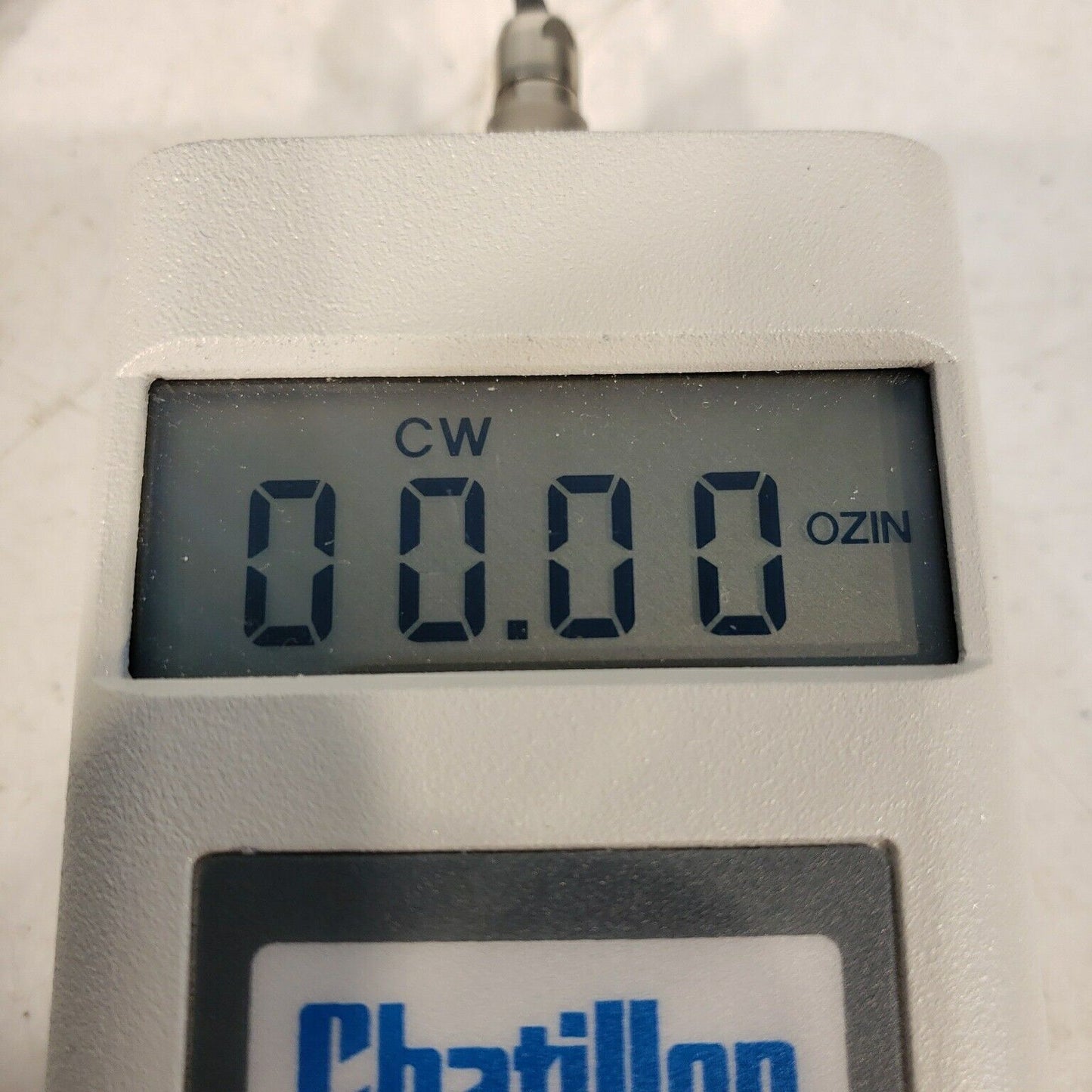 Chatillon DTG-3 Digital Torque Gauge w/ T-5165 Sensor 50 in-oz