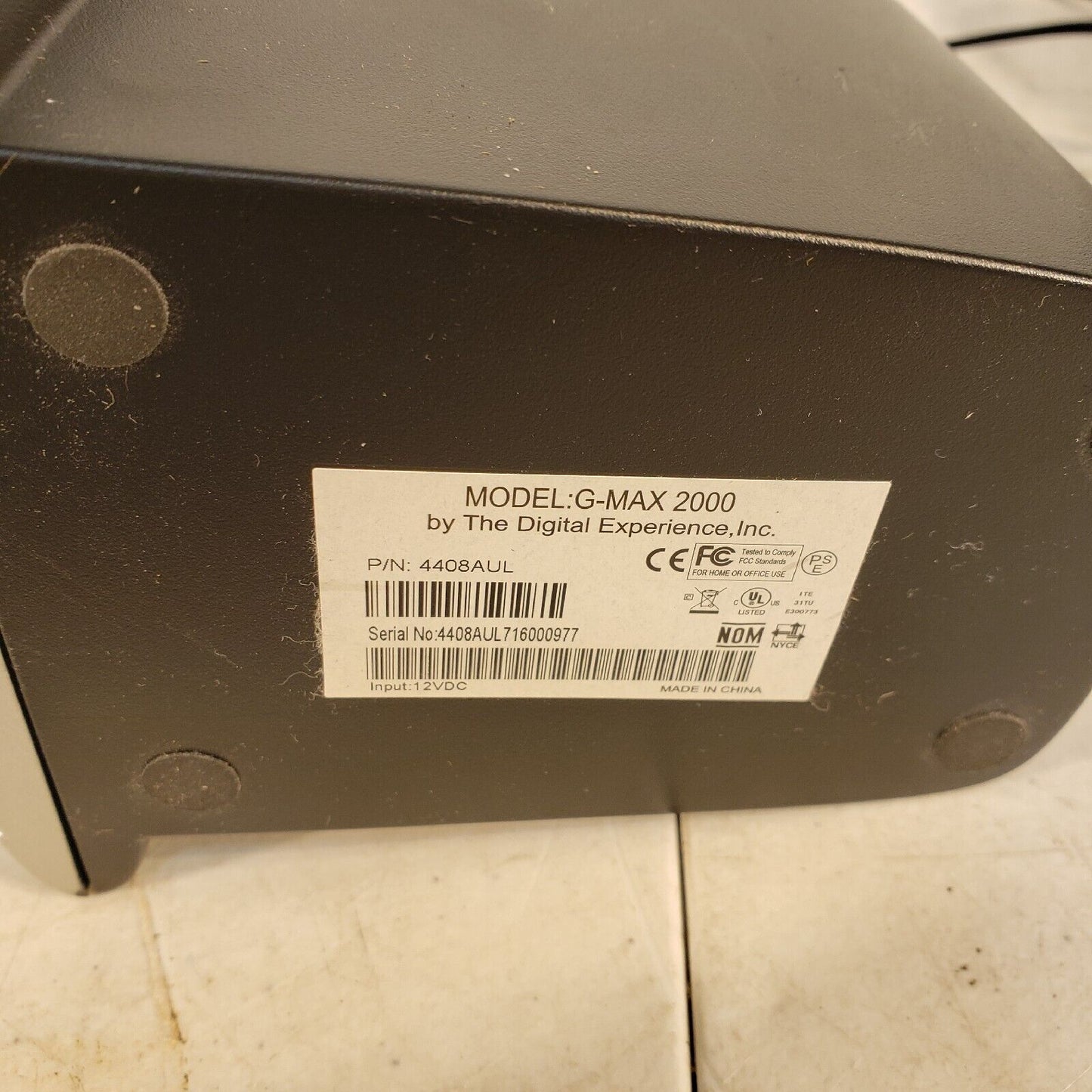 Digital Experience G-Max 2000 Computer Speakers w/ Power Supply