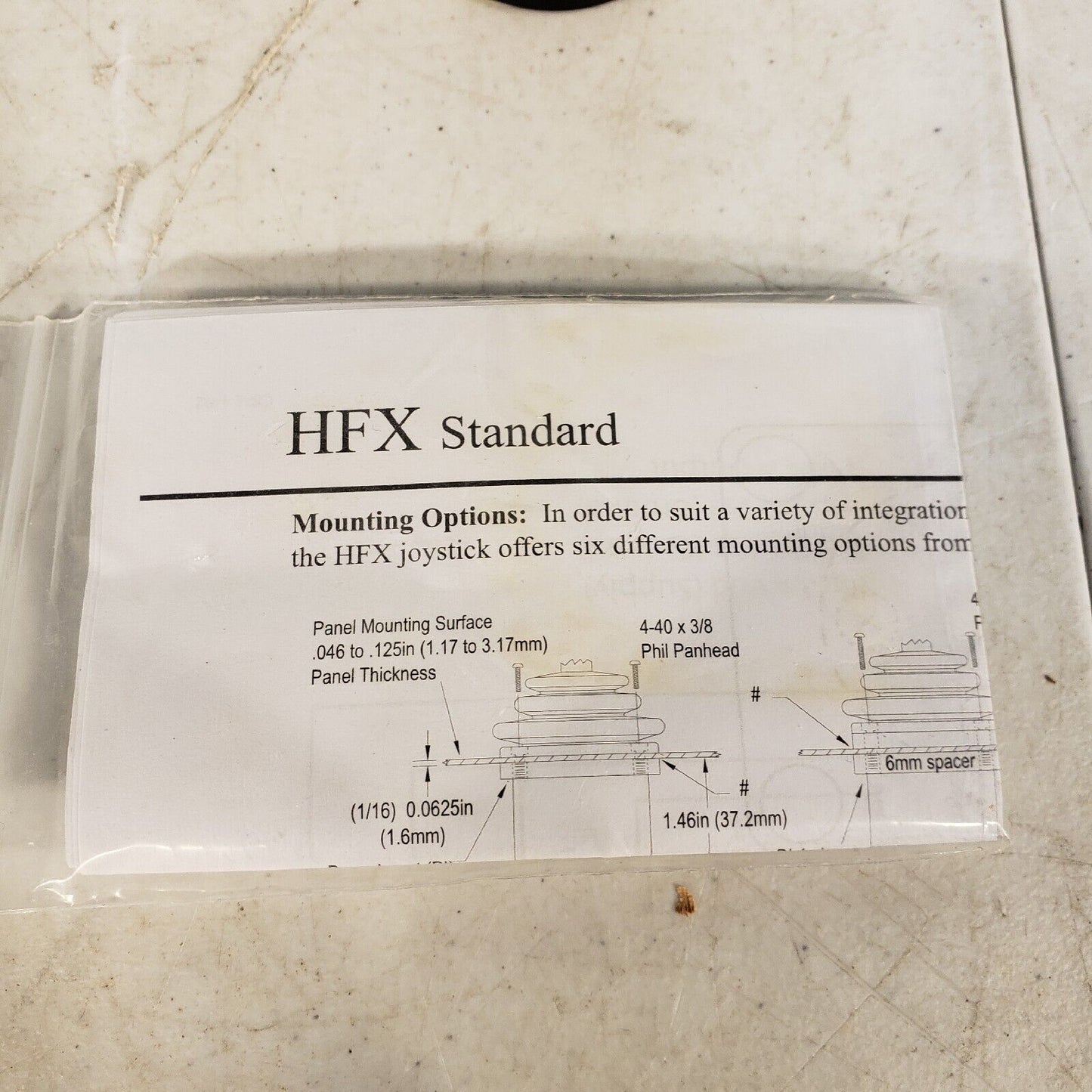 CH Products HFX Series 1 Control Joystick 44