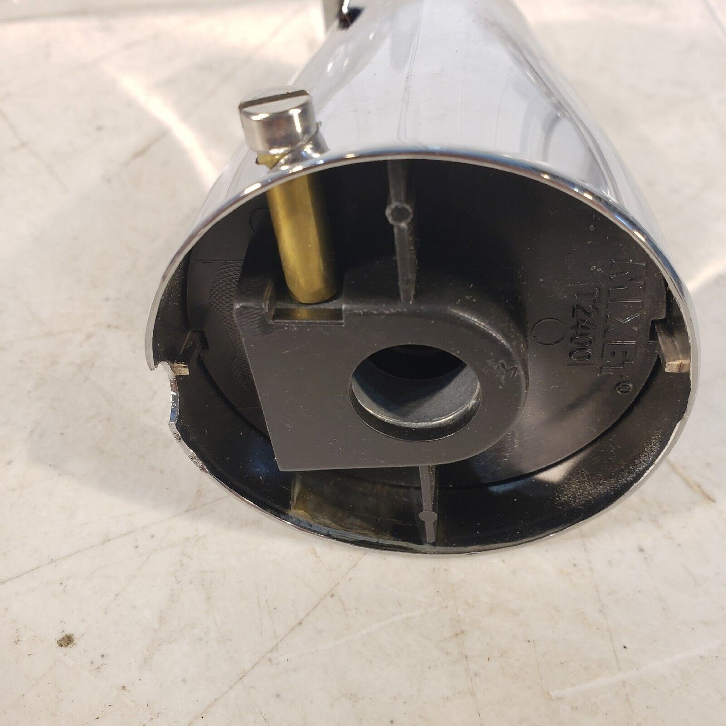 Mixet Chrome Tub Spout 5/8" Diameter 1/2" Slip-On Quick Connect Chrome - Mfg 72