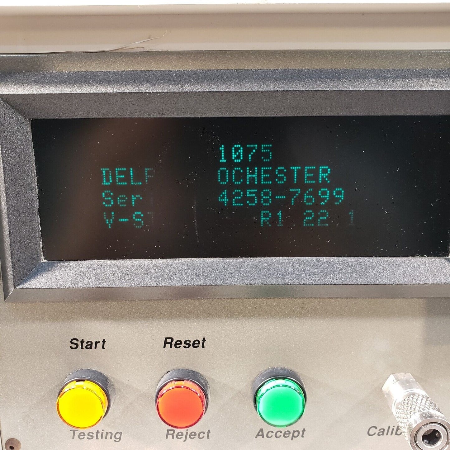 INTERTECH M1075-44-u Automotive Mass Flow Leak Detector