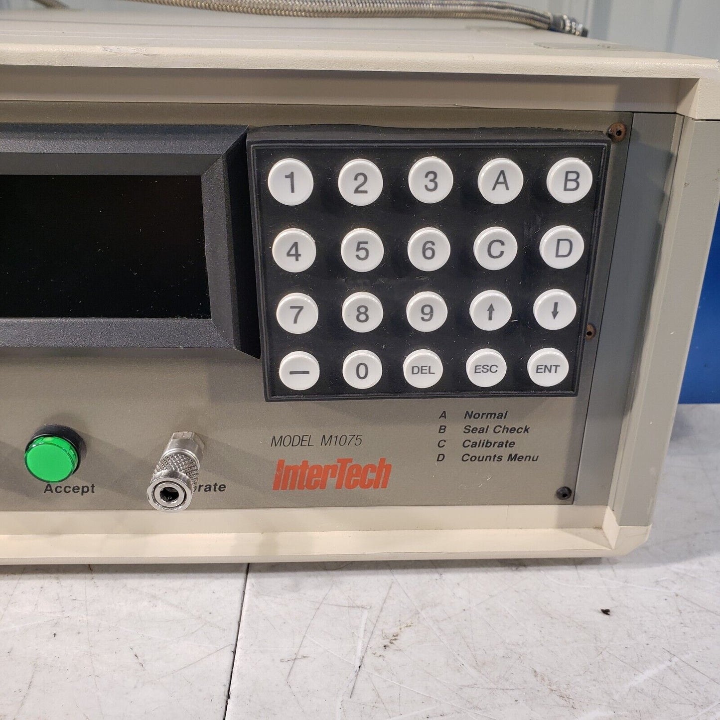 INTERTECH M1075-44-u Automotive Mass Flow Leak Detector