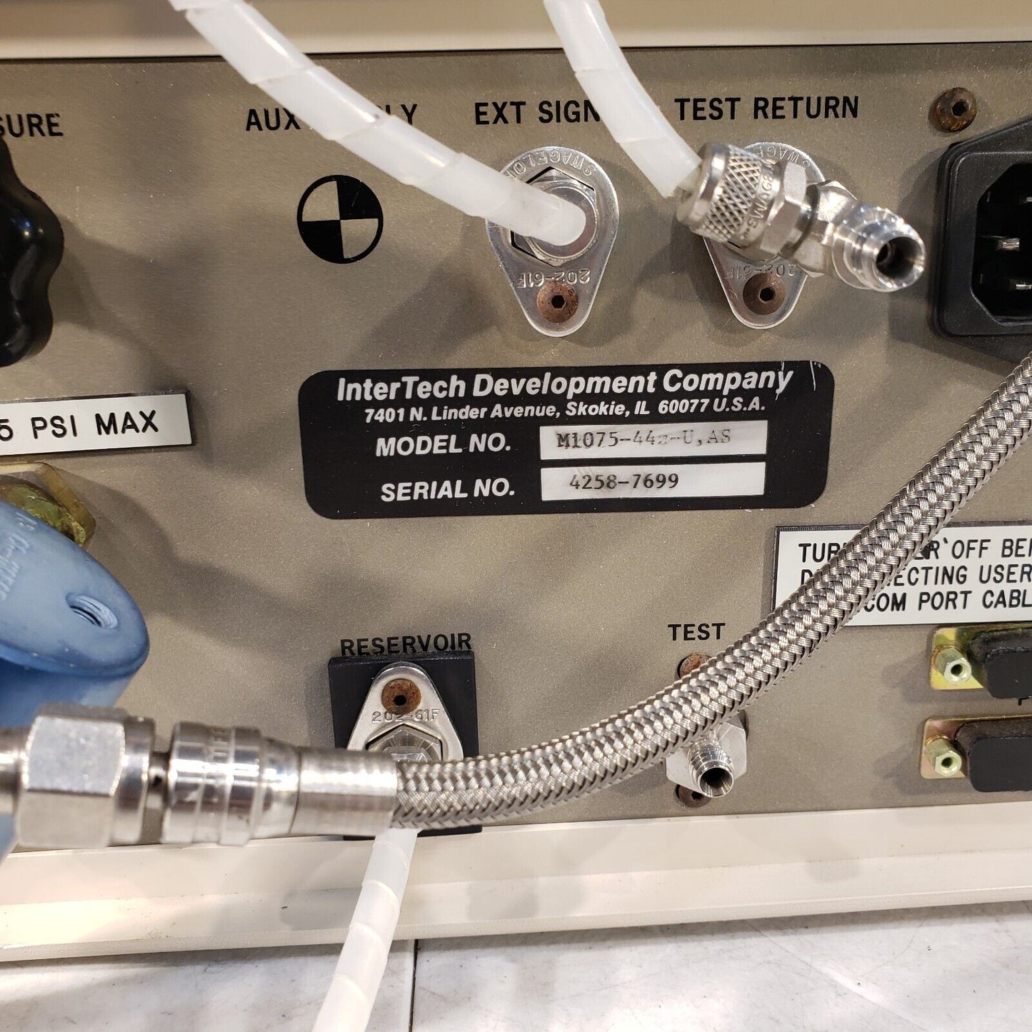 INTERTECH M1075-44-u Automotive Mass Flow Leak Detector
