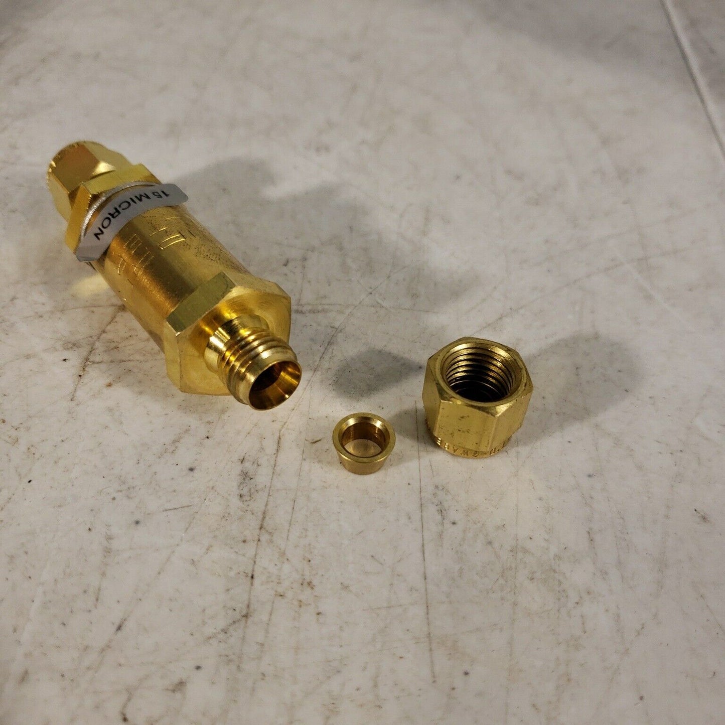 Nupro 15 Micron Filter 1/4" Swagelok