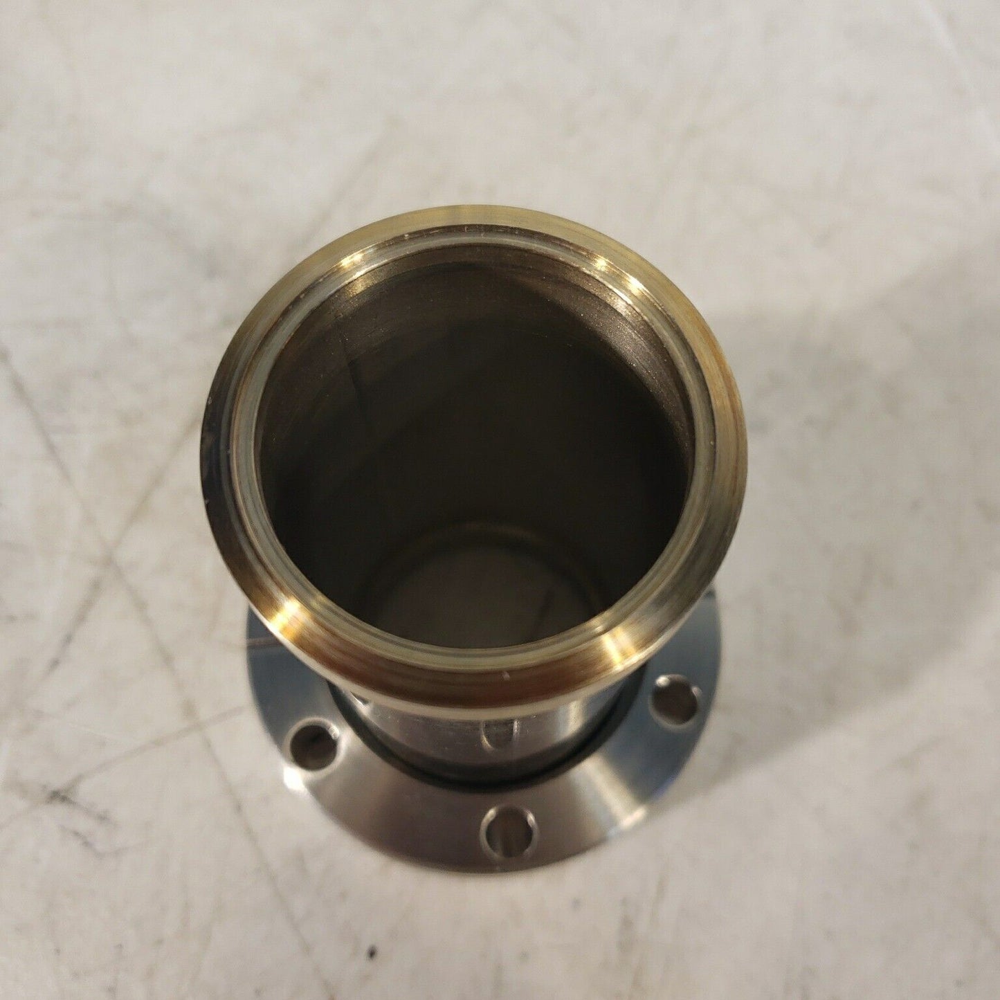 DN35CF 2.75" Conflat Rotatable Full Nipple 4" Length High Vacuum Stainless Steel