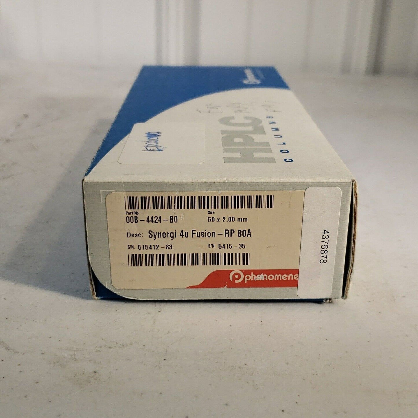 Phenomenex 00B-4424-B0 Synergi 4u Fusion-RP 80A 50 x 2.00MM HPLC Column