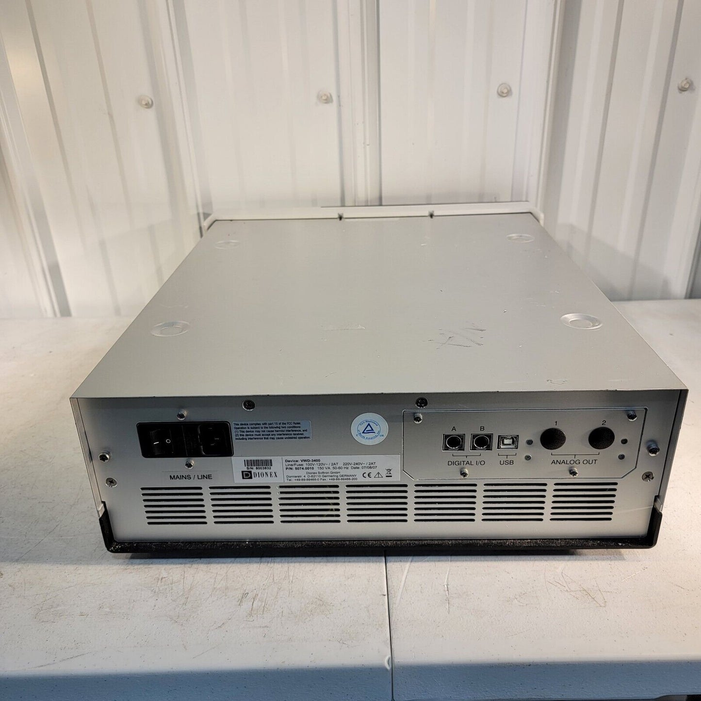 Thermo Scientific - Dionex UltiMate 3000 Variable Wavelength Detector VWD-3400