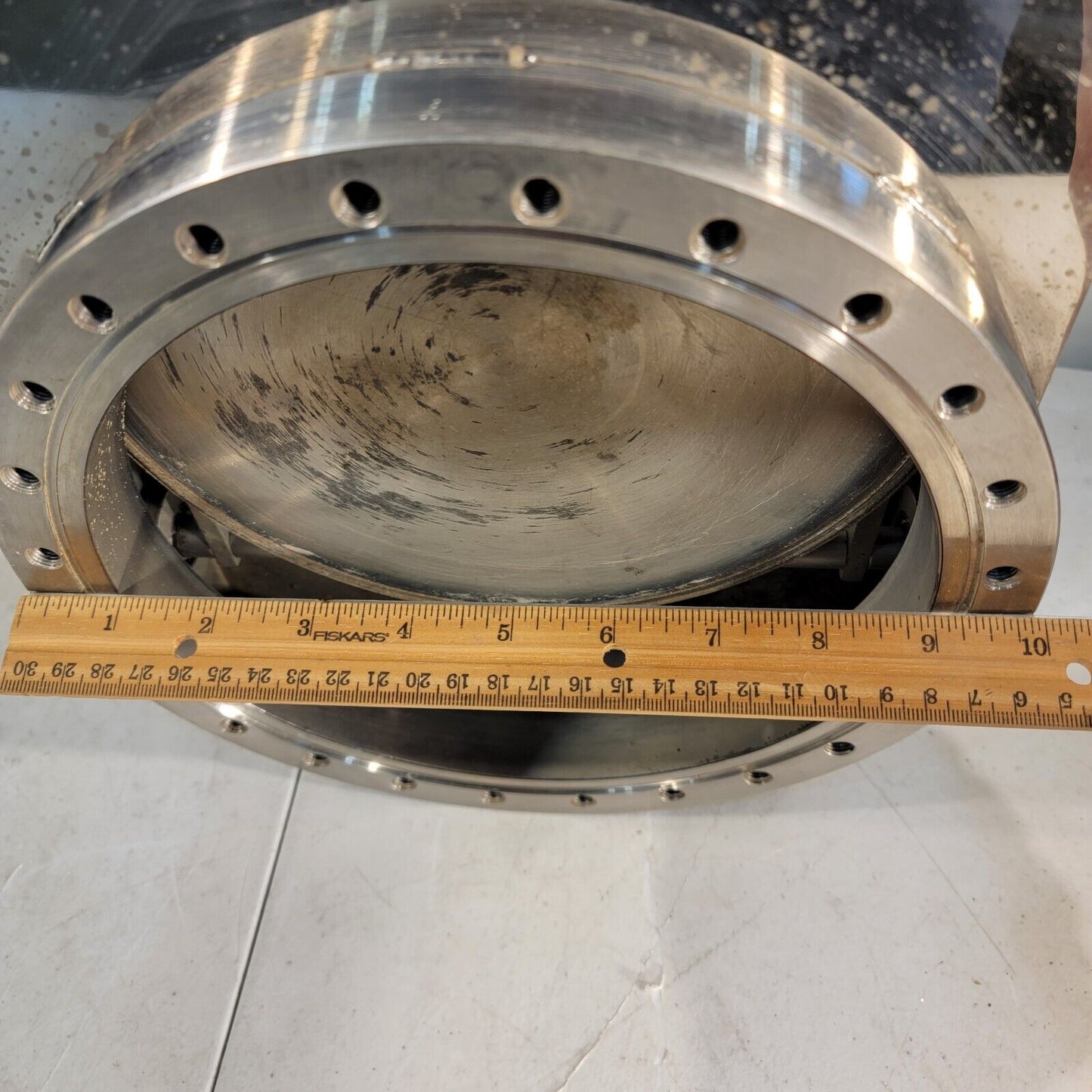 VAT Manual Gate Valve Conflat CF 10" ISO DN200CF High Vacuum Stainless Steel