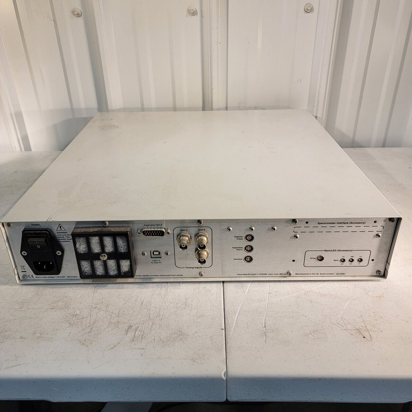 Horiba Jobin Yvon Single Photon Counting Controller FluoroHub Spectrometer
